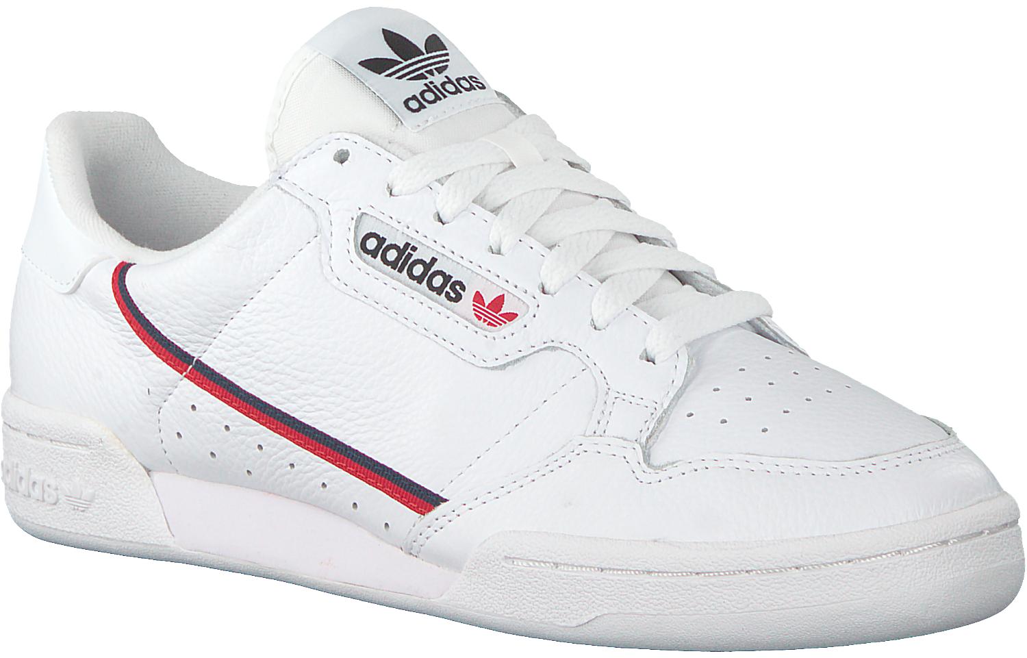 adidas Witte Sneakers Continental 80 Men in het Wit voor heren - Lyst