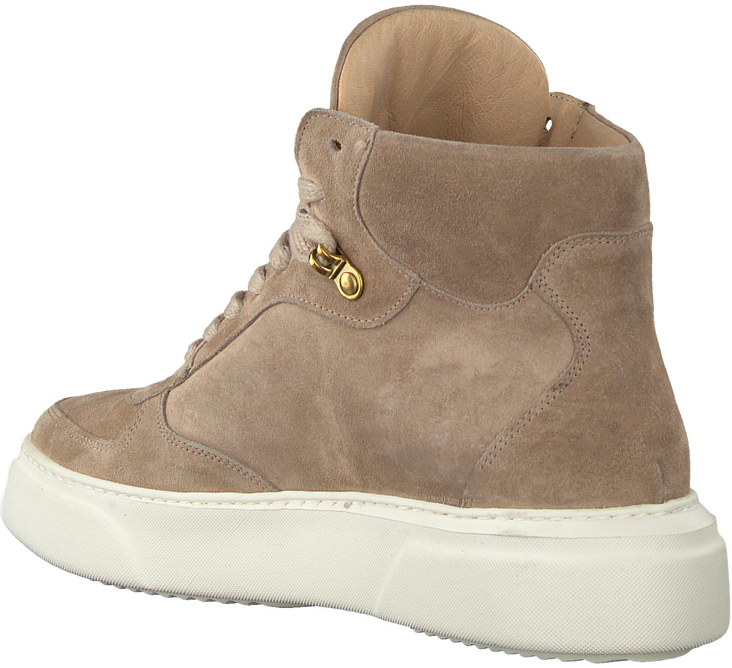 Via Vai Rubber Beige Hoge Sneaker Juno Lee in het Naturel - Lyst