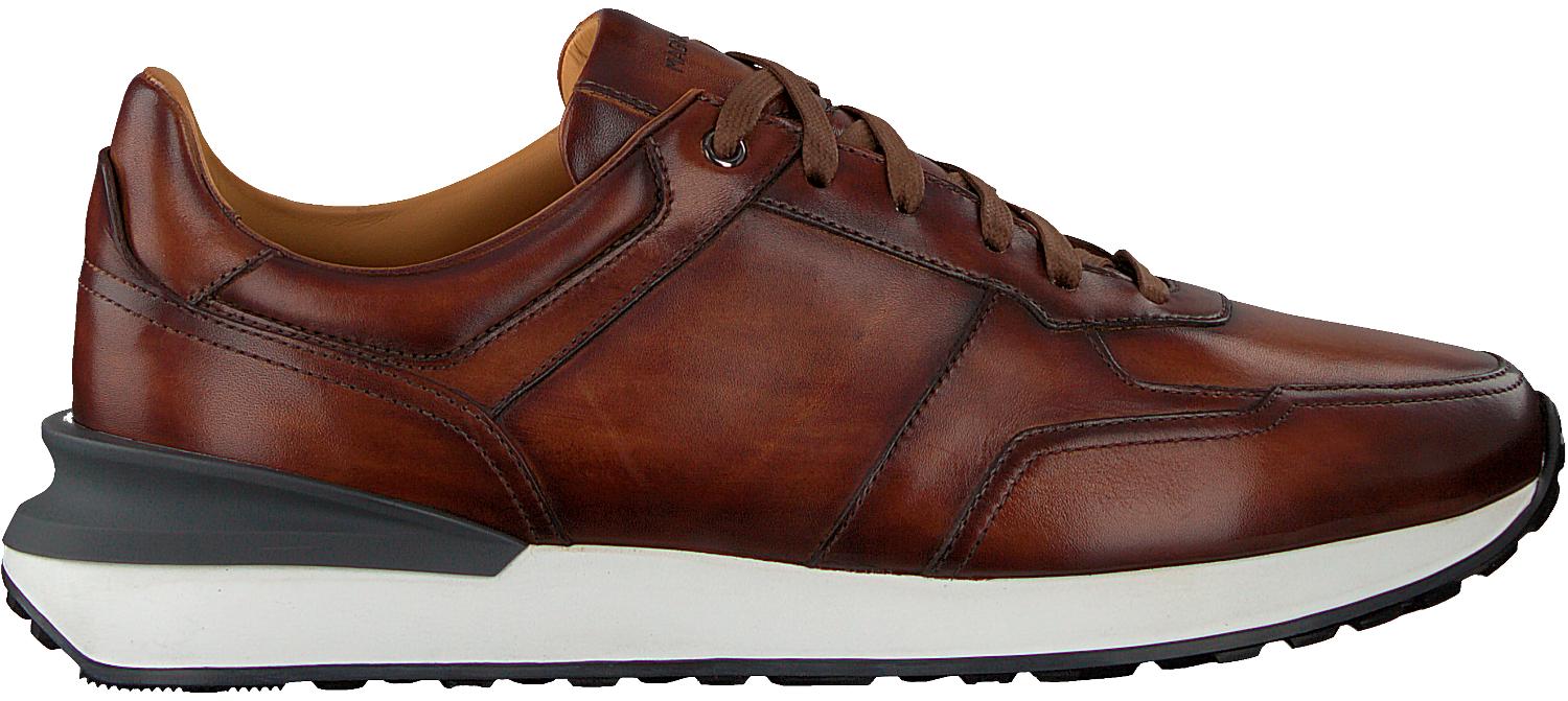 Magnanni Heren Riemen Rood catalux grab alligator caoba | Van den Assem