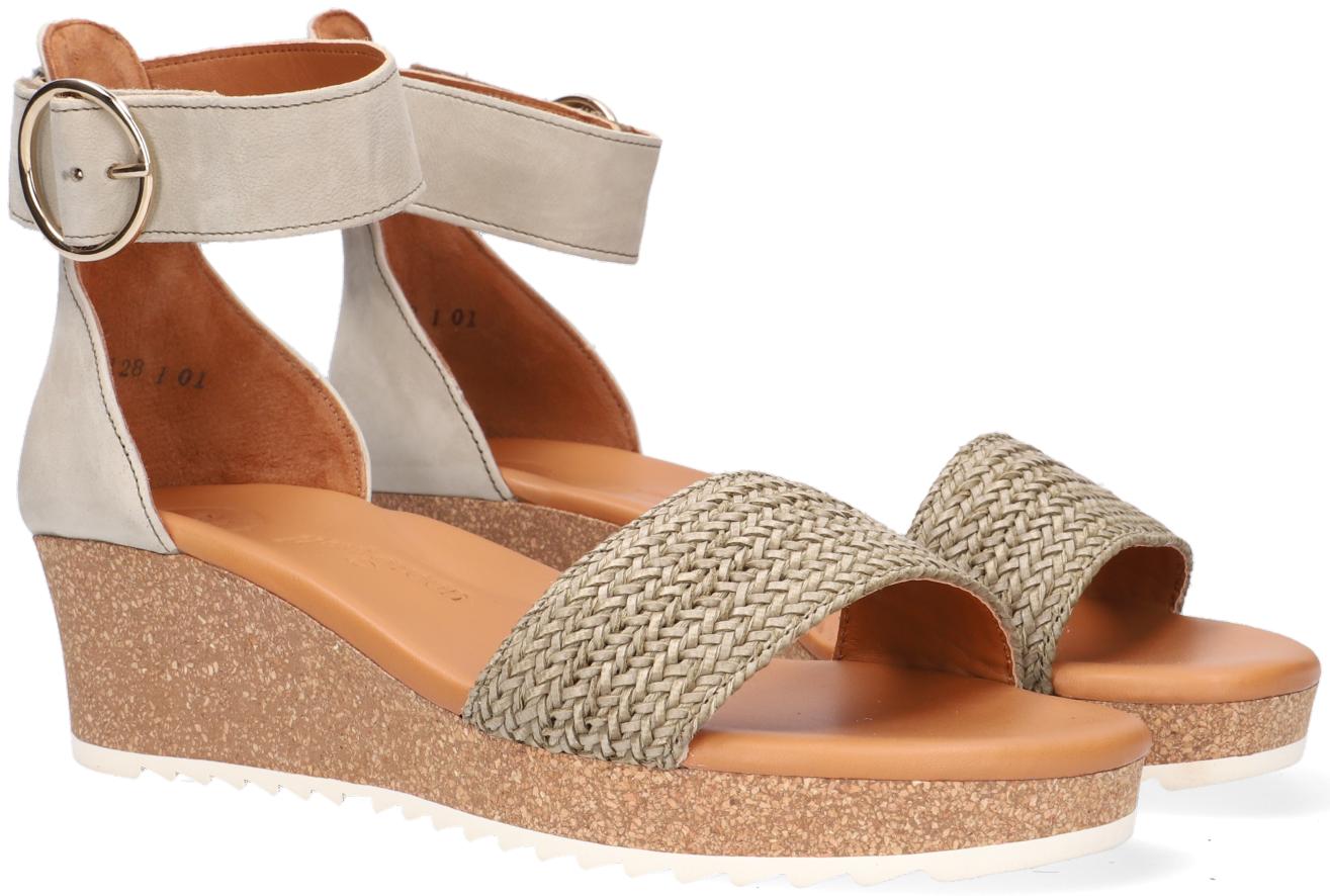 Paul Green Groene Sandalen 7793 in het Groen - Lyst