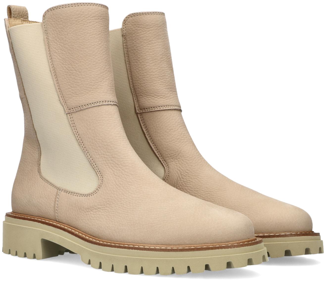 Paul Green Beige Chelsea Boots 9836 in het Naturel - Lyst