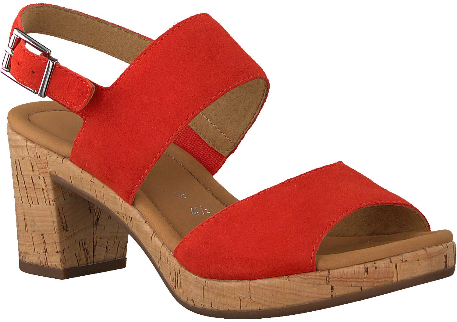 Gabor Rode Sandalen 777.1 in het Rood - Lyst