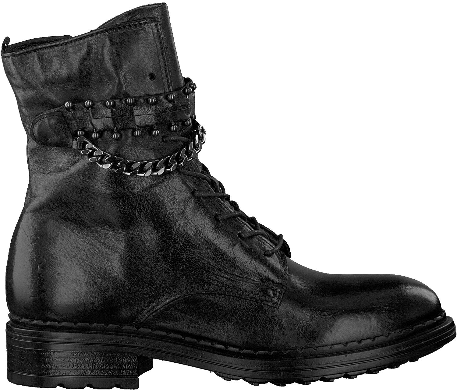 Omoda Zwarte Veterboots 223237 in het Zwart - Lyst