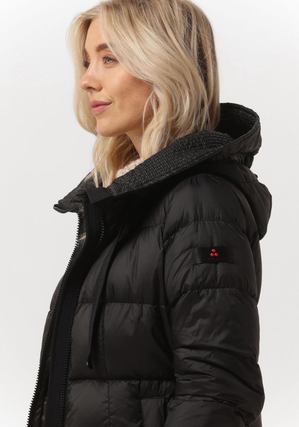 Peuterey Wattierte Jack Nunki Mqe Damen in Schwarz Lyst DE