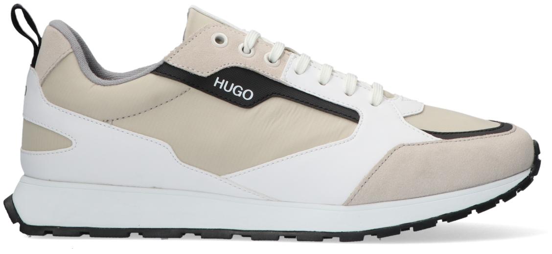 HUGO Beige Boss Sneaker Low Icelin Runn Nypu in Natur für Herren | Lyst DE