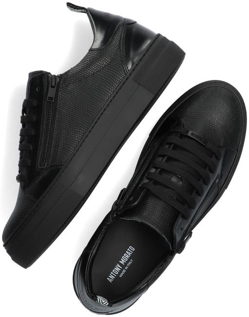 Antony Morato Zwarte Lage Sneakers Mmfw01387 in het Zwart voor heren - Lyst