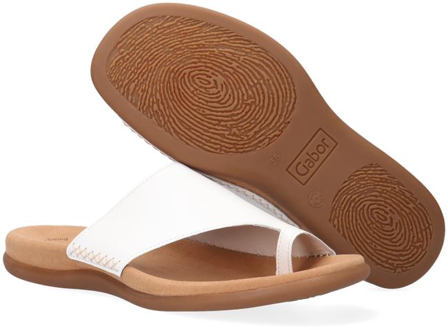 Witte Gabor Teenslippers - Verest Schoenen