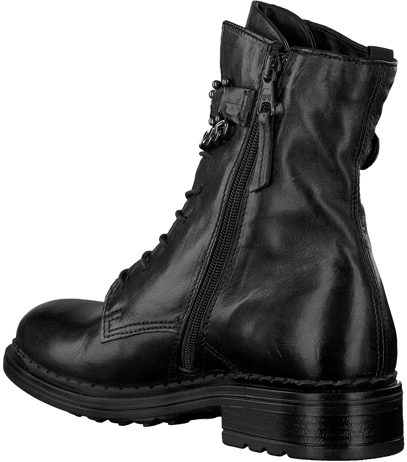 Omoda Zwarte Veterboots 223237 in het Zwart - Lyst