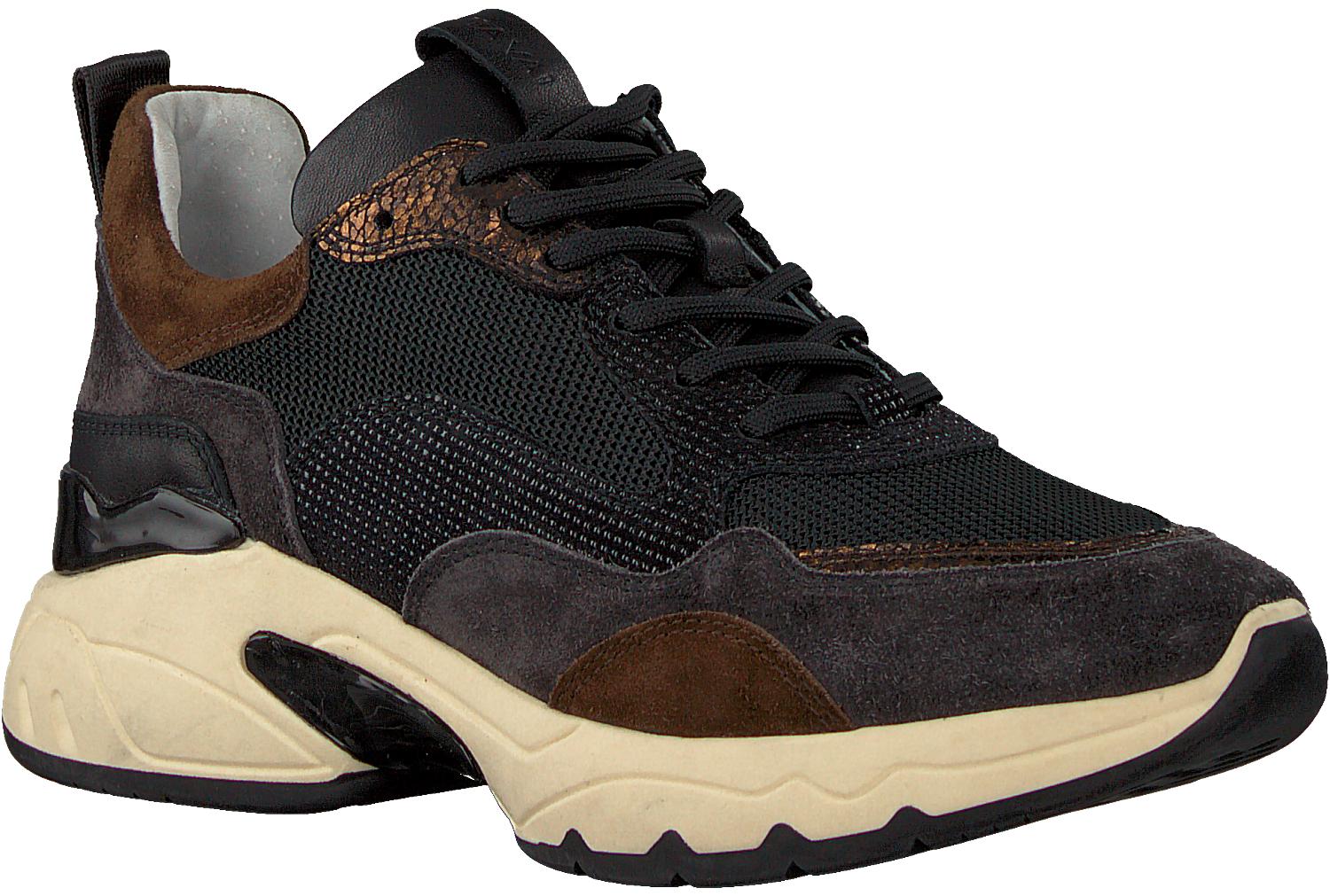 Via Vai Rubber Zwarte Lage Sneakers Zaira Fae in het Zwart - Lyst