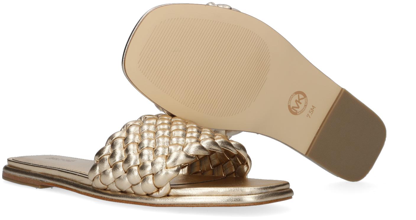 Gouden MICHAEL KORS Slippers ENDINE OVERSIZED | Omoda