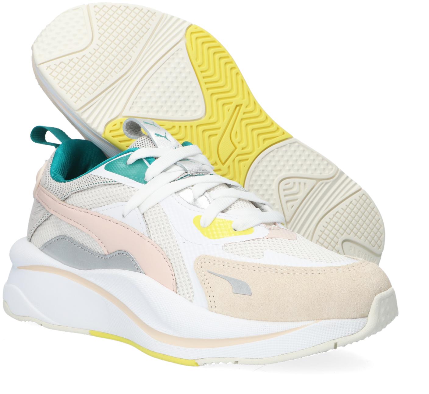 PUMA Synthetisch Lage Sneakers Rs Curve Ocean Queen Wn's in het Naturel -  Lyst