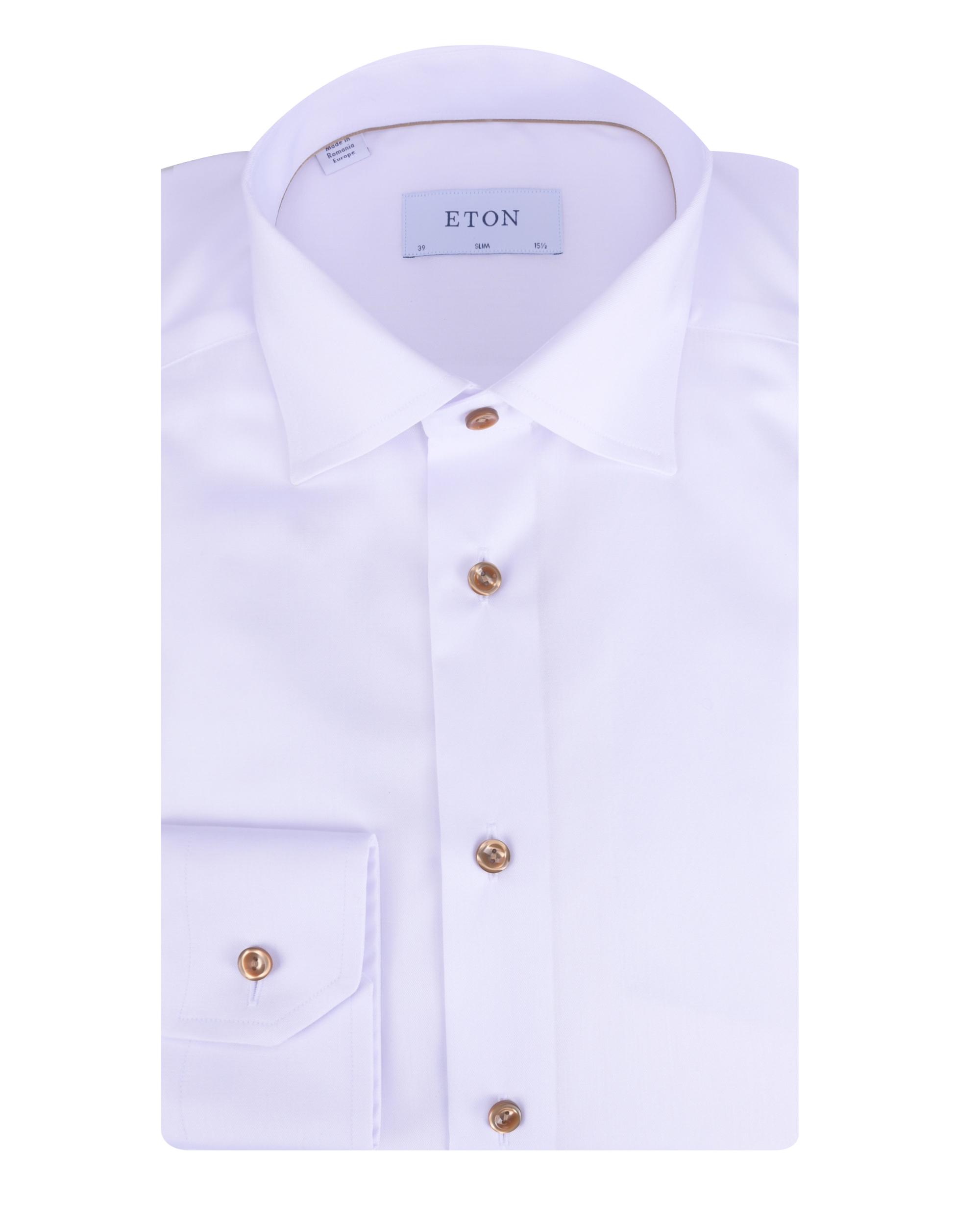Eton Slim Overhemd Lm in het Blauw voor heren | Lyst NL