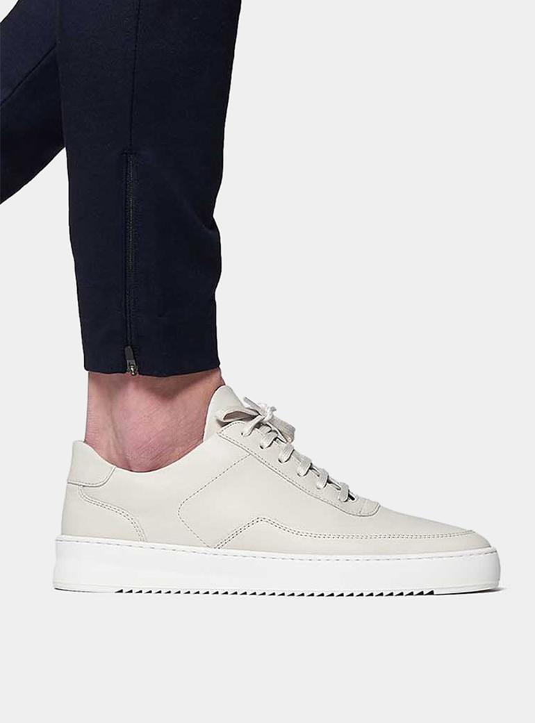 low mondo ripple matt nappa off white