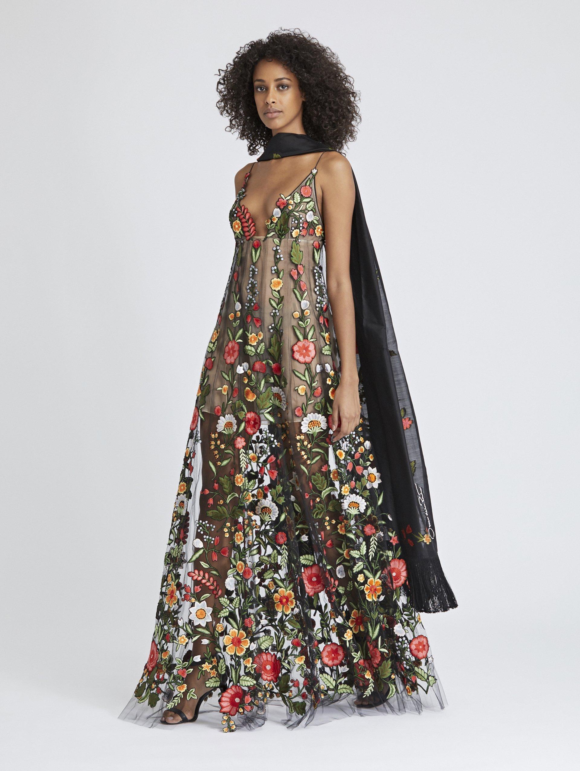 oscar de la renta gown