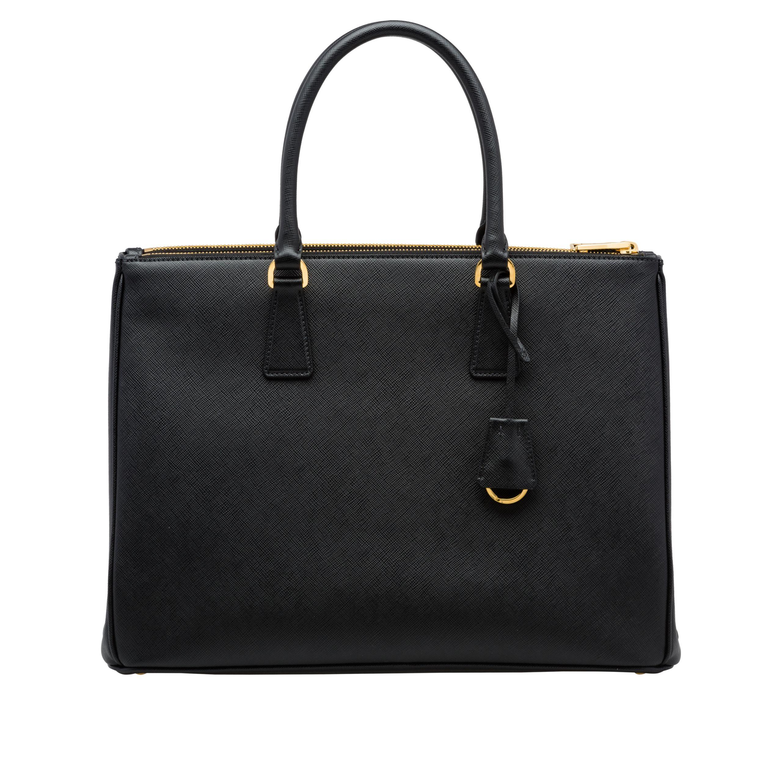 prada galleria bag black