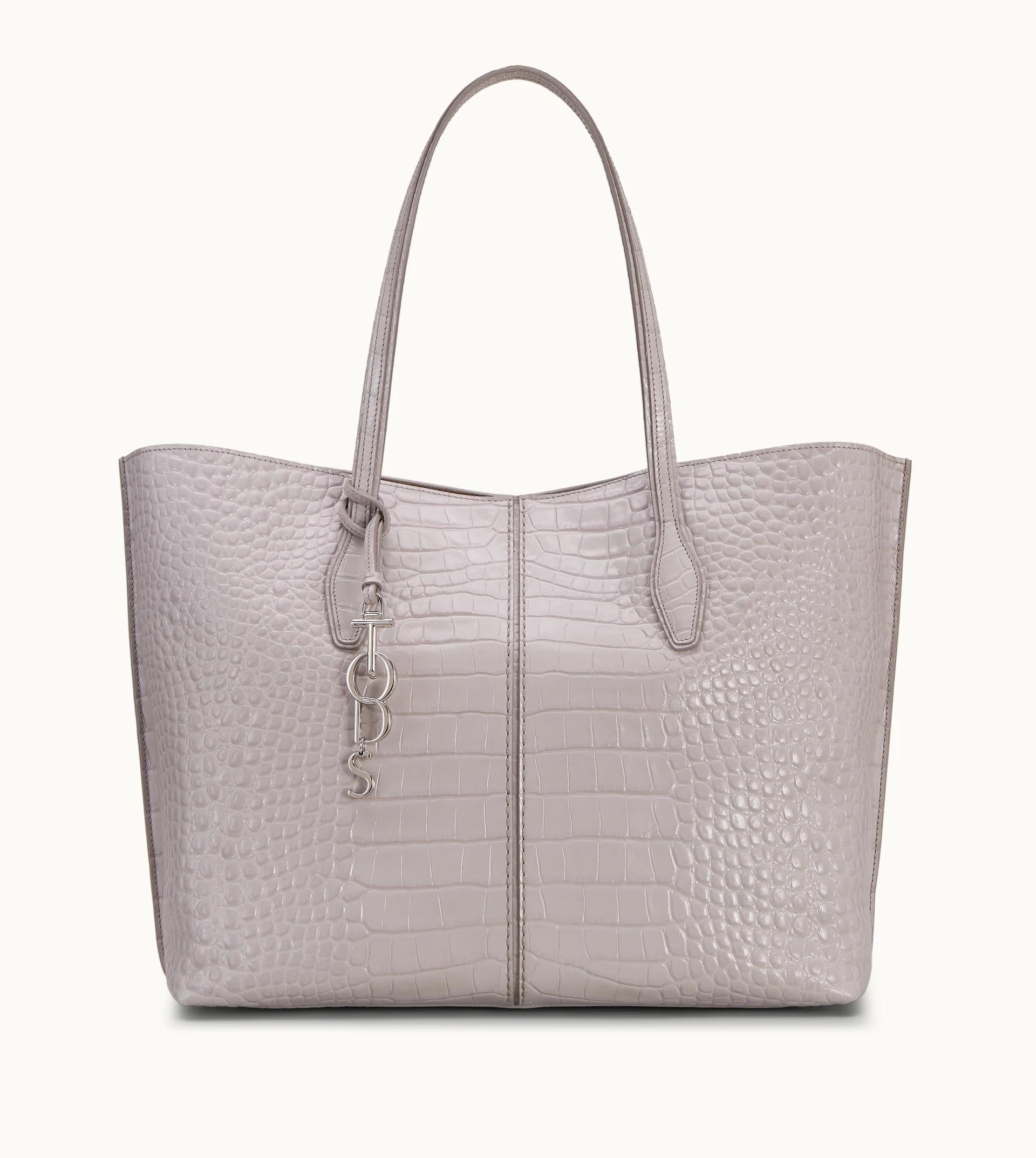 Tod's Leather Joy Bag Large in Grey (Gray) Lyst