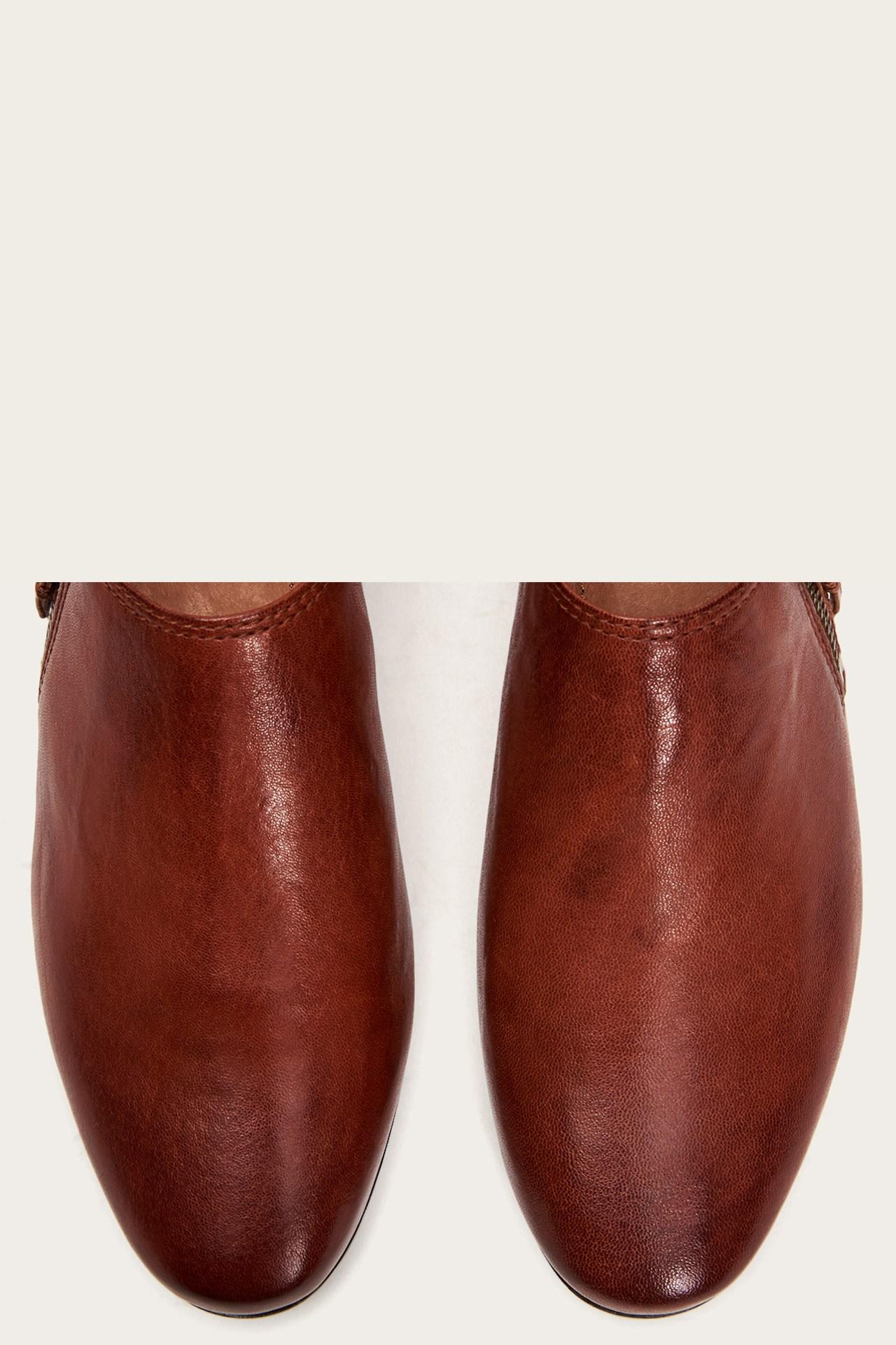 terri zip ankle bootie