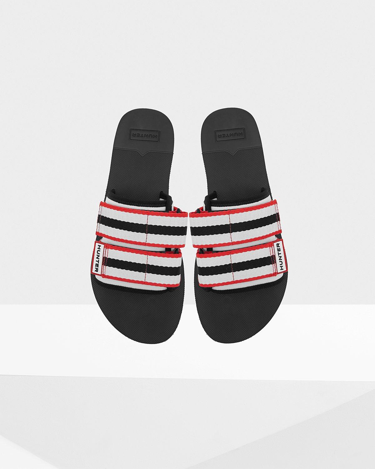 hunter men's original beach slides