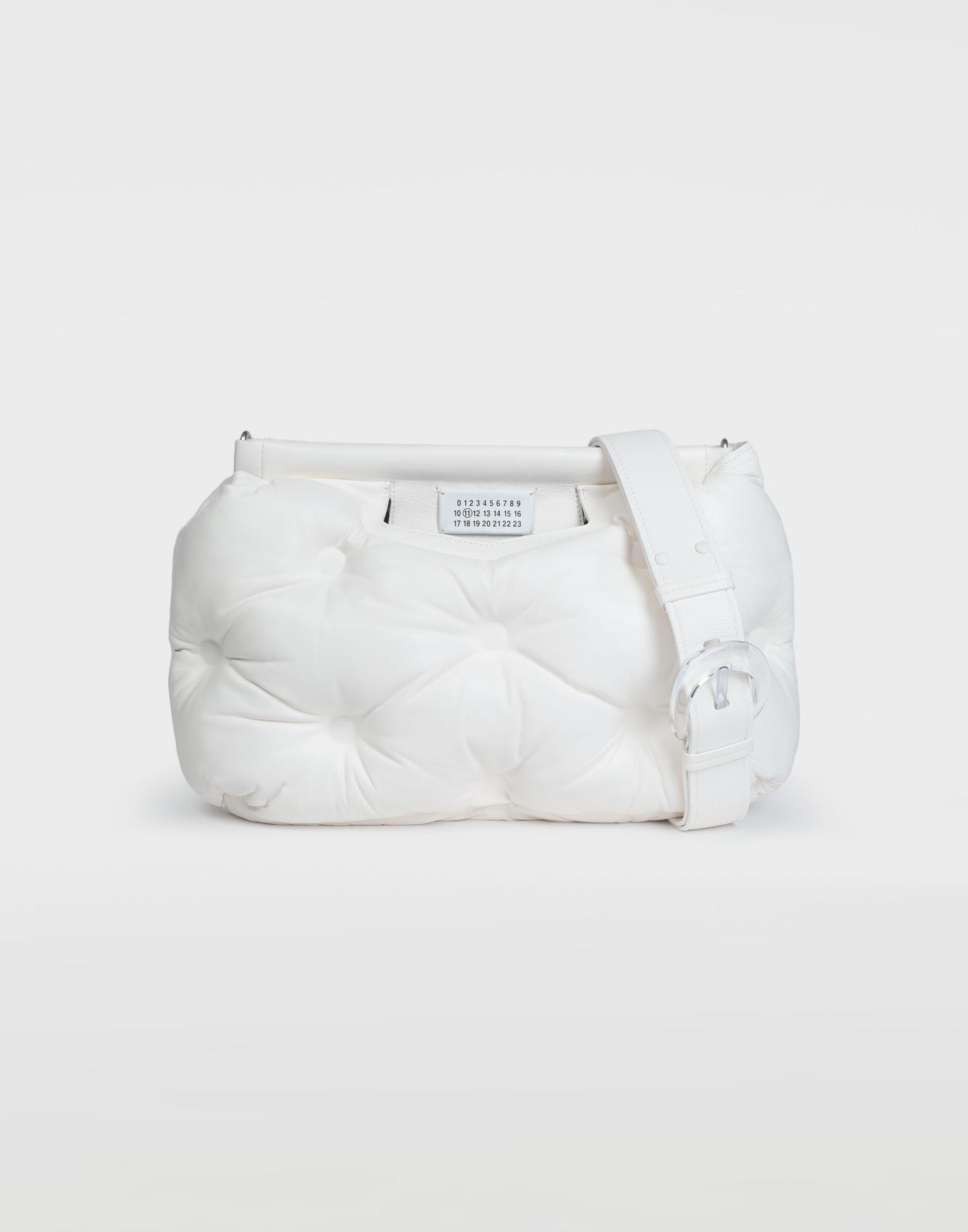 Maison Margiela Leather Medium Glam Slam Bag in White - Lyst