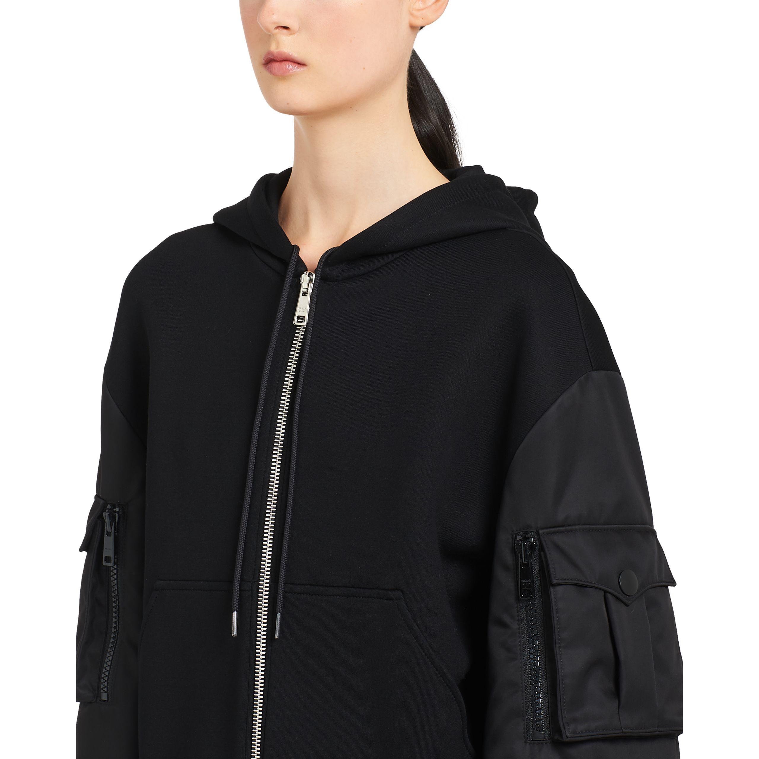 prada black cardigan