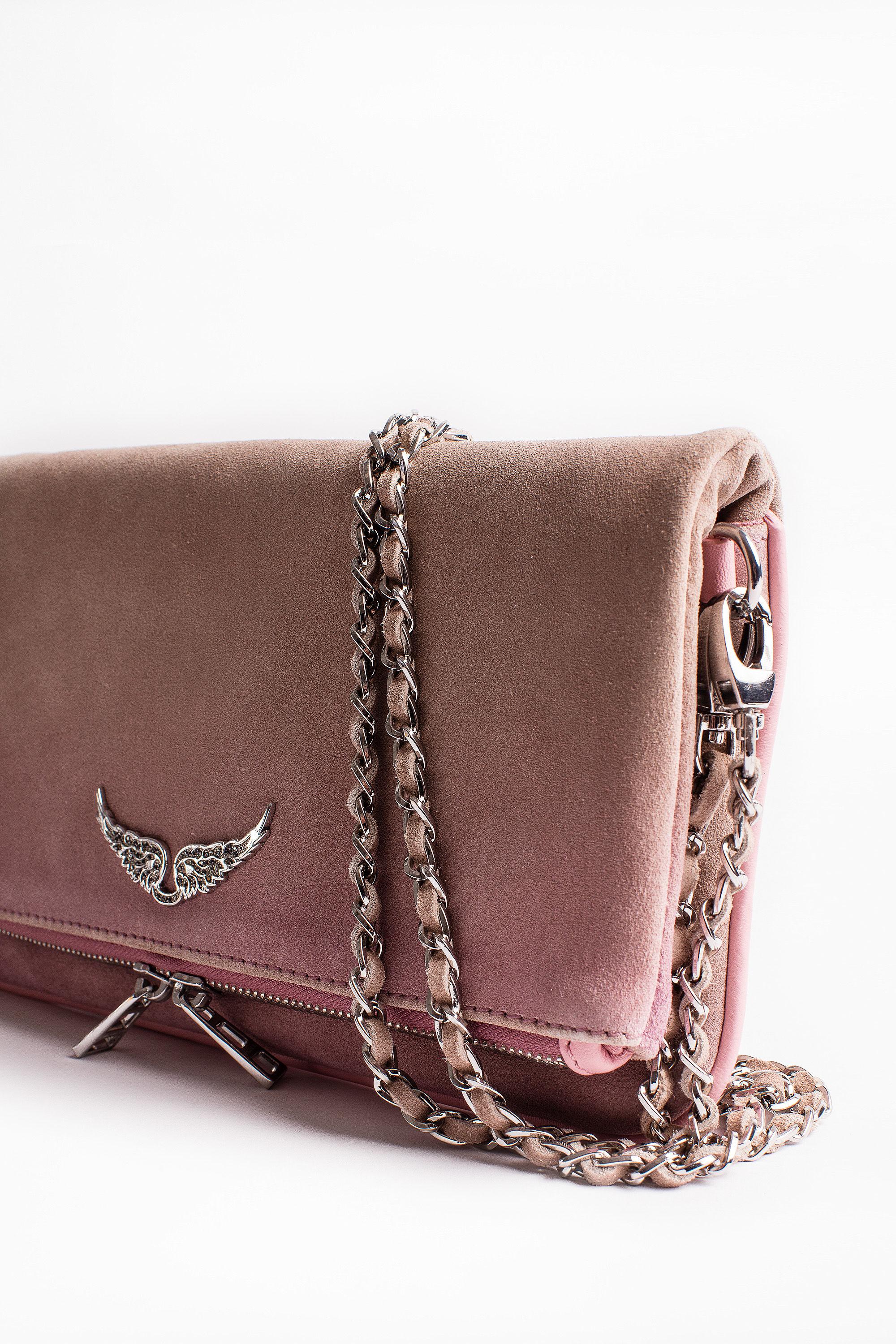 Zadig & Voltaire Rock Tye Dye Clutch Bag in Pink Lyst