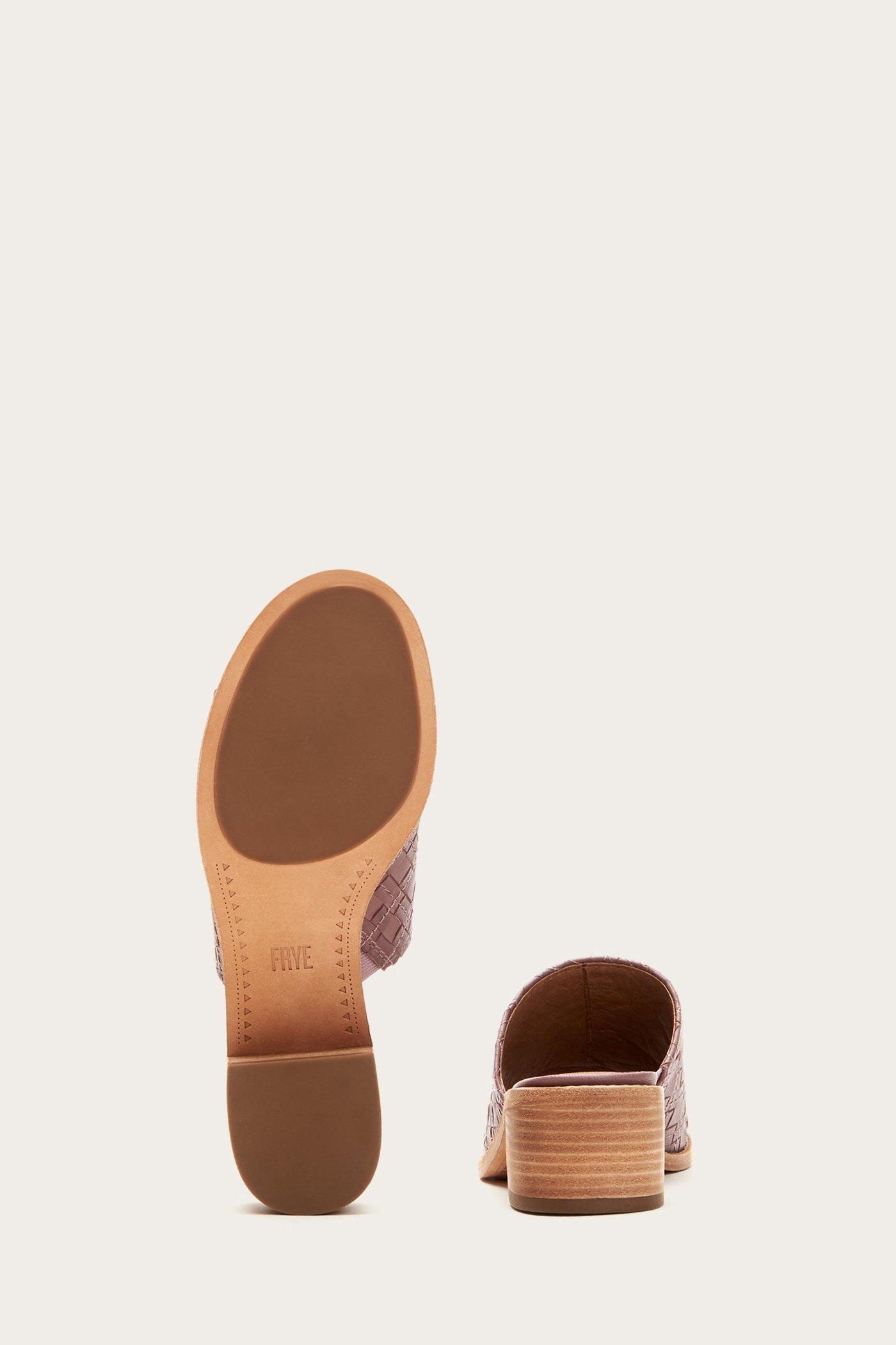 frye cindy woven mule