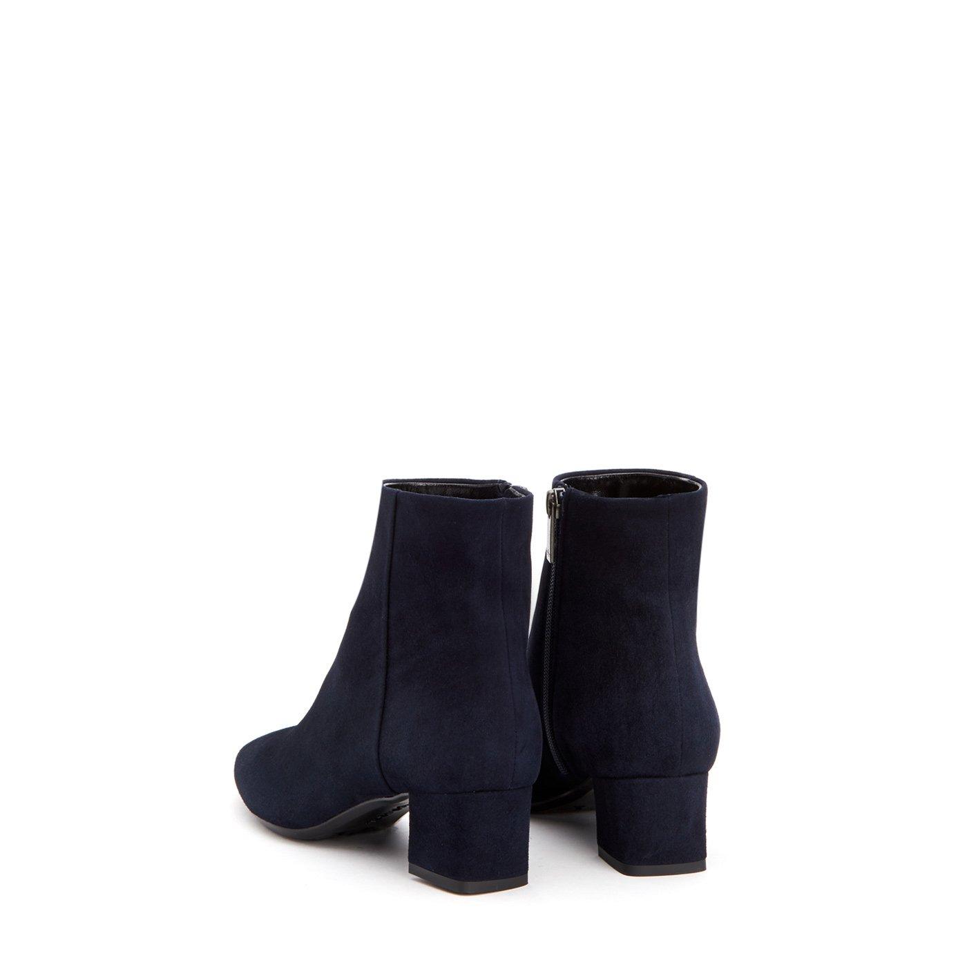 aquatalia navy blue boots