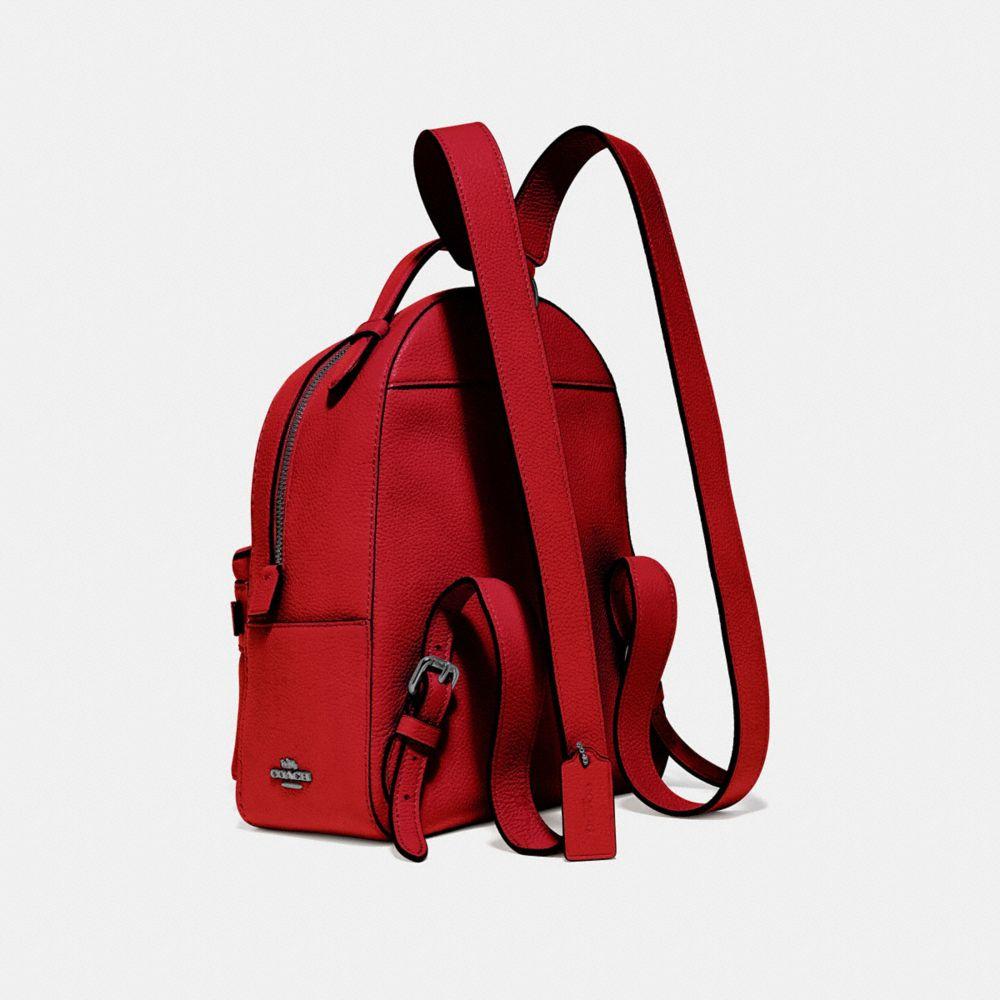 COACH Leather Campus Backpack 23 in Red Lyst