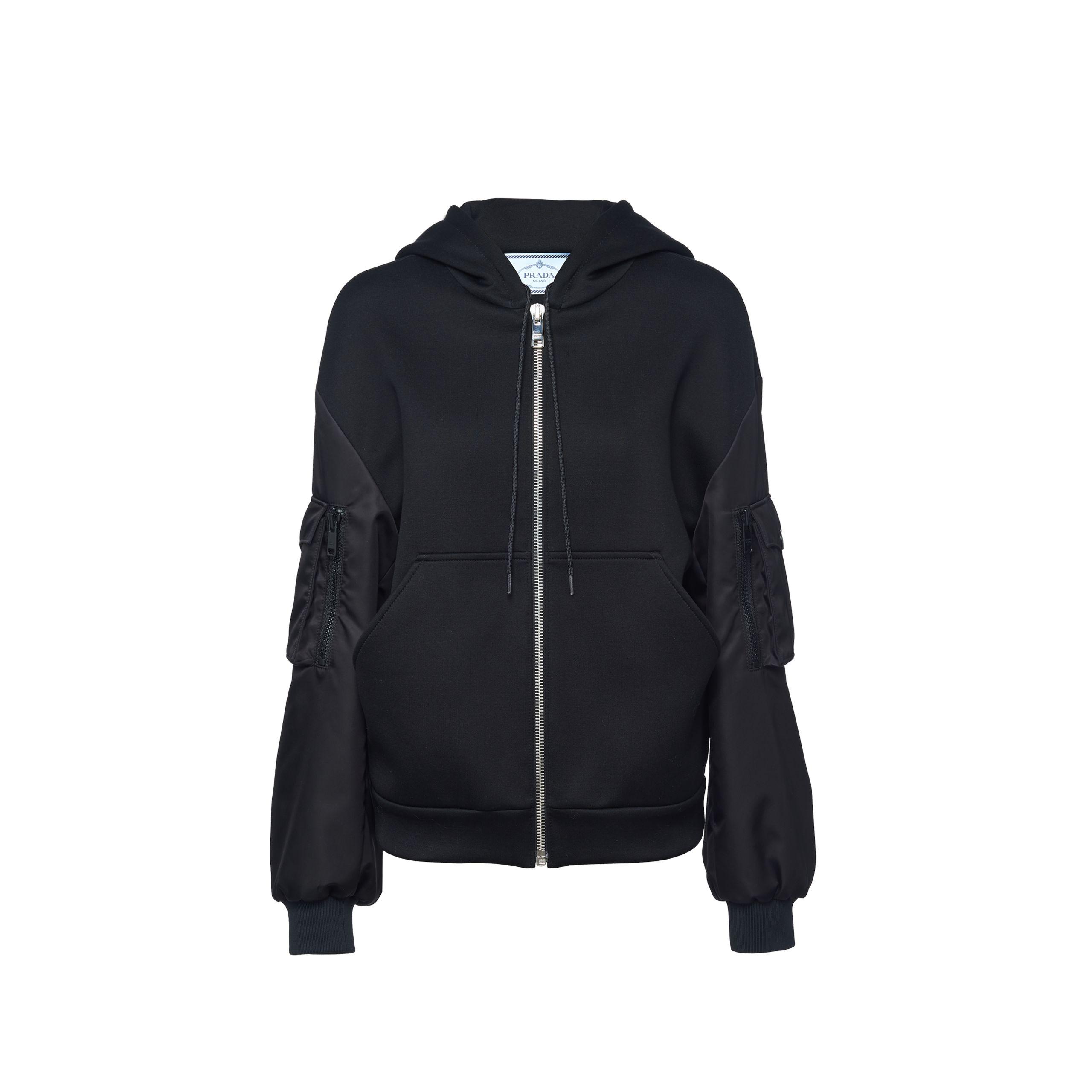prada black cardigan