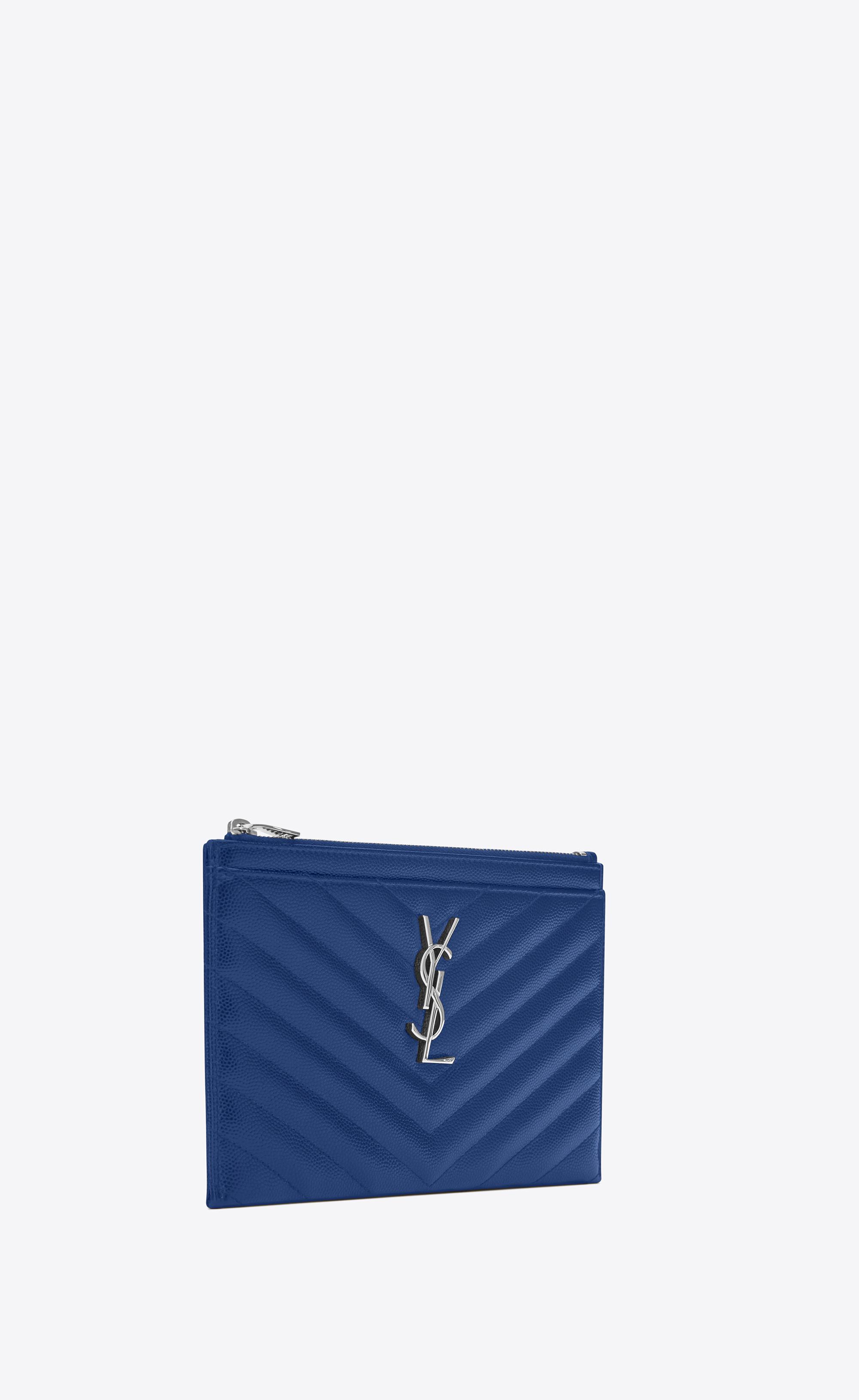saint laurent monogram bill pouch