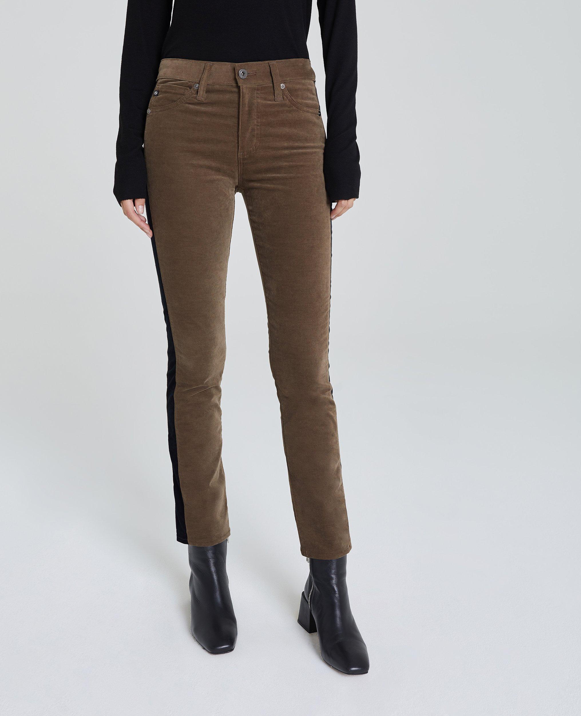 striped tuxedo jeans