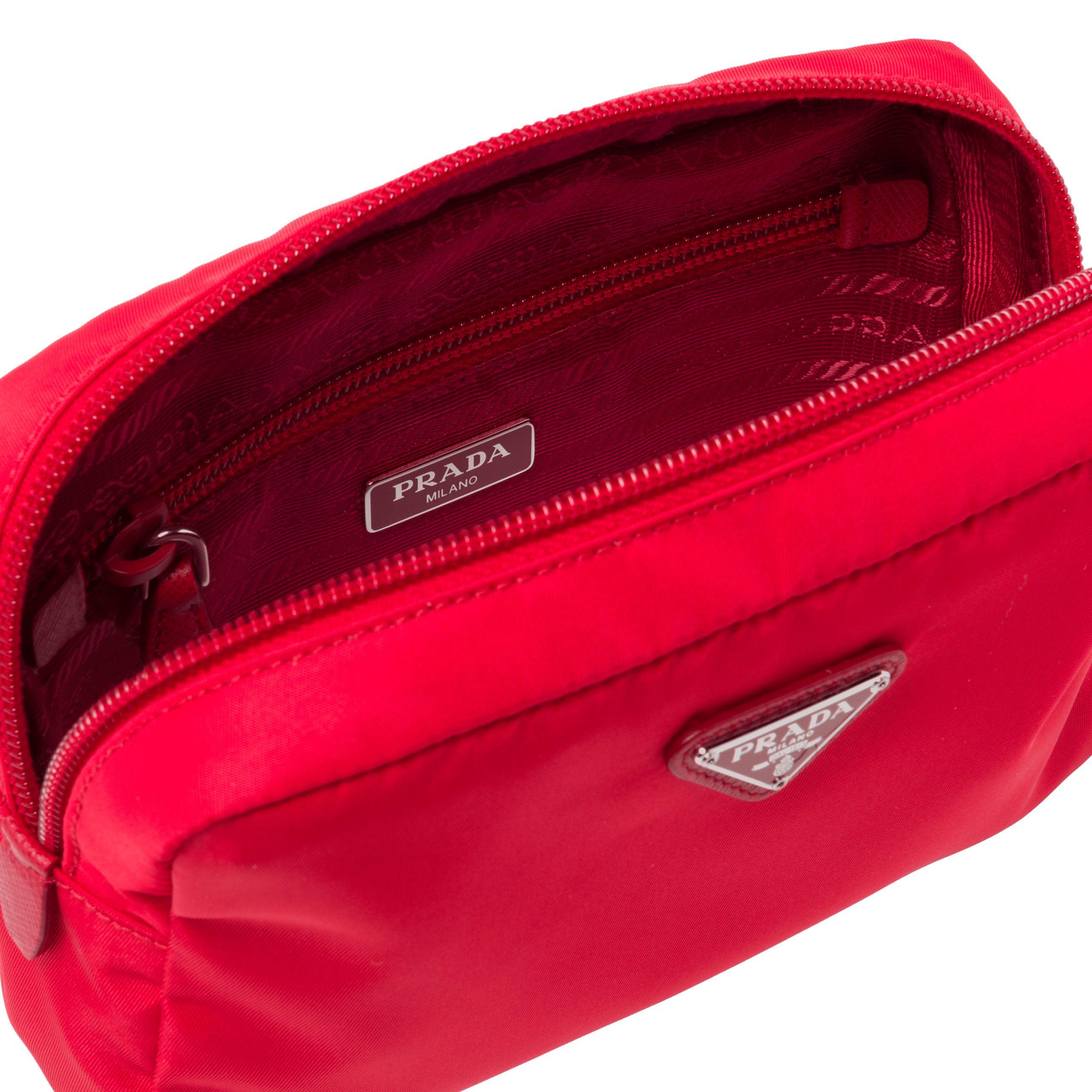prada purse with pouch