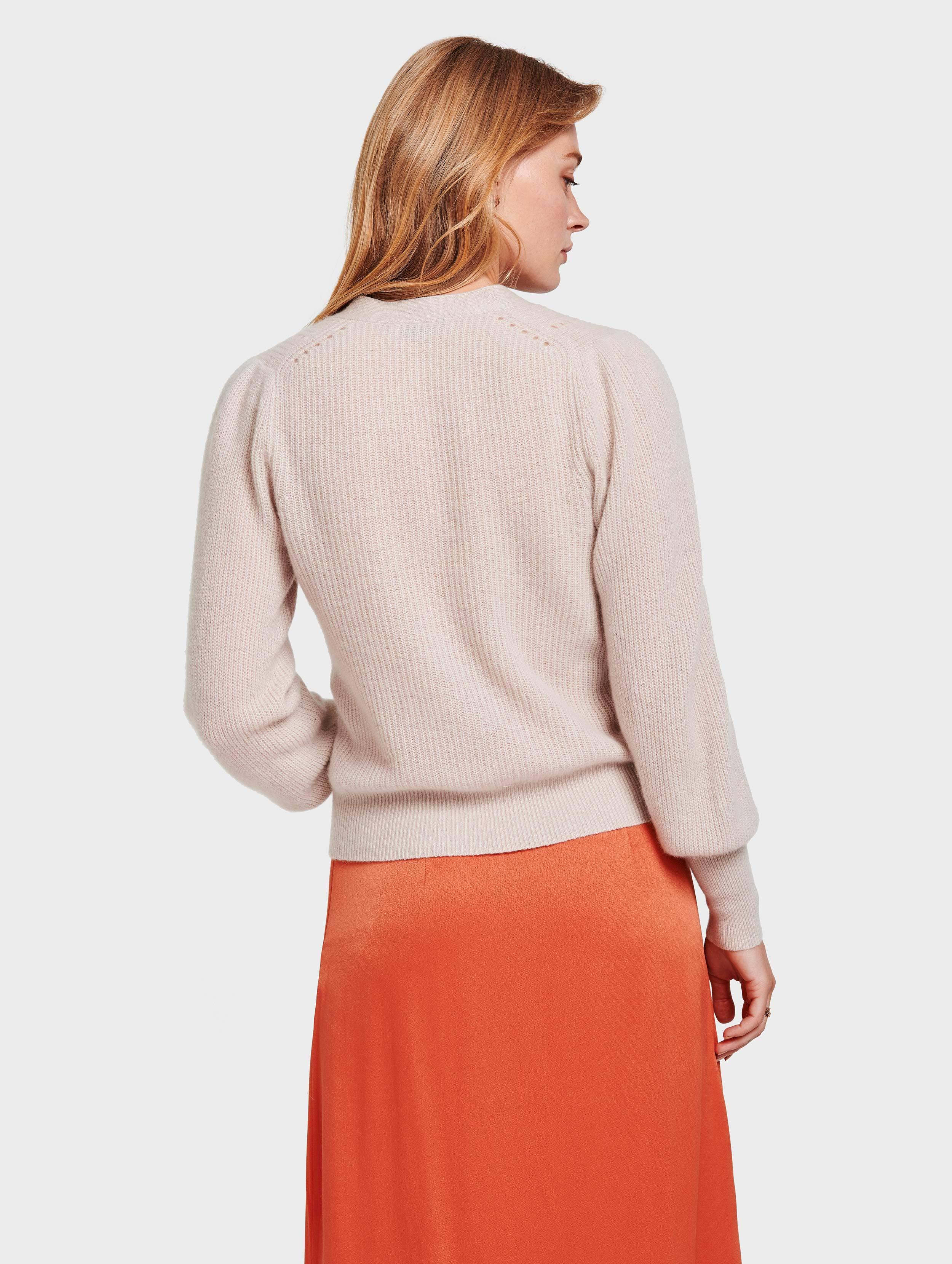 white warren cardigan