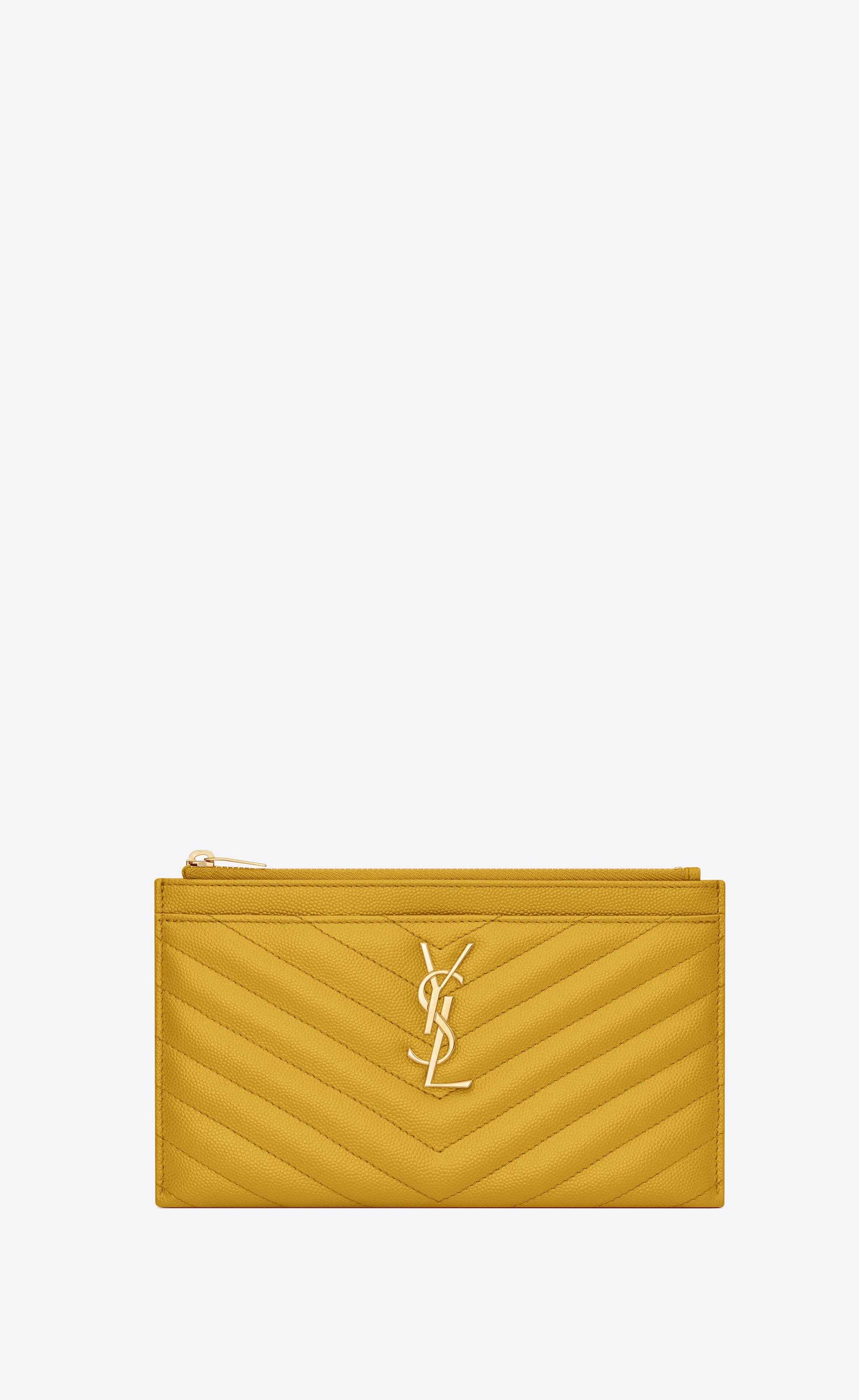 saint laurent monogram bill pouch