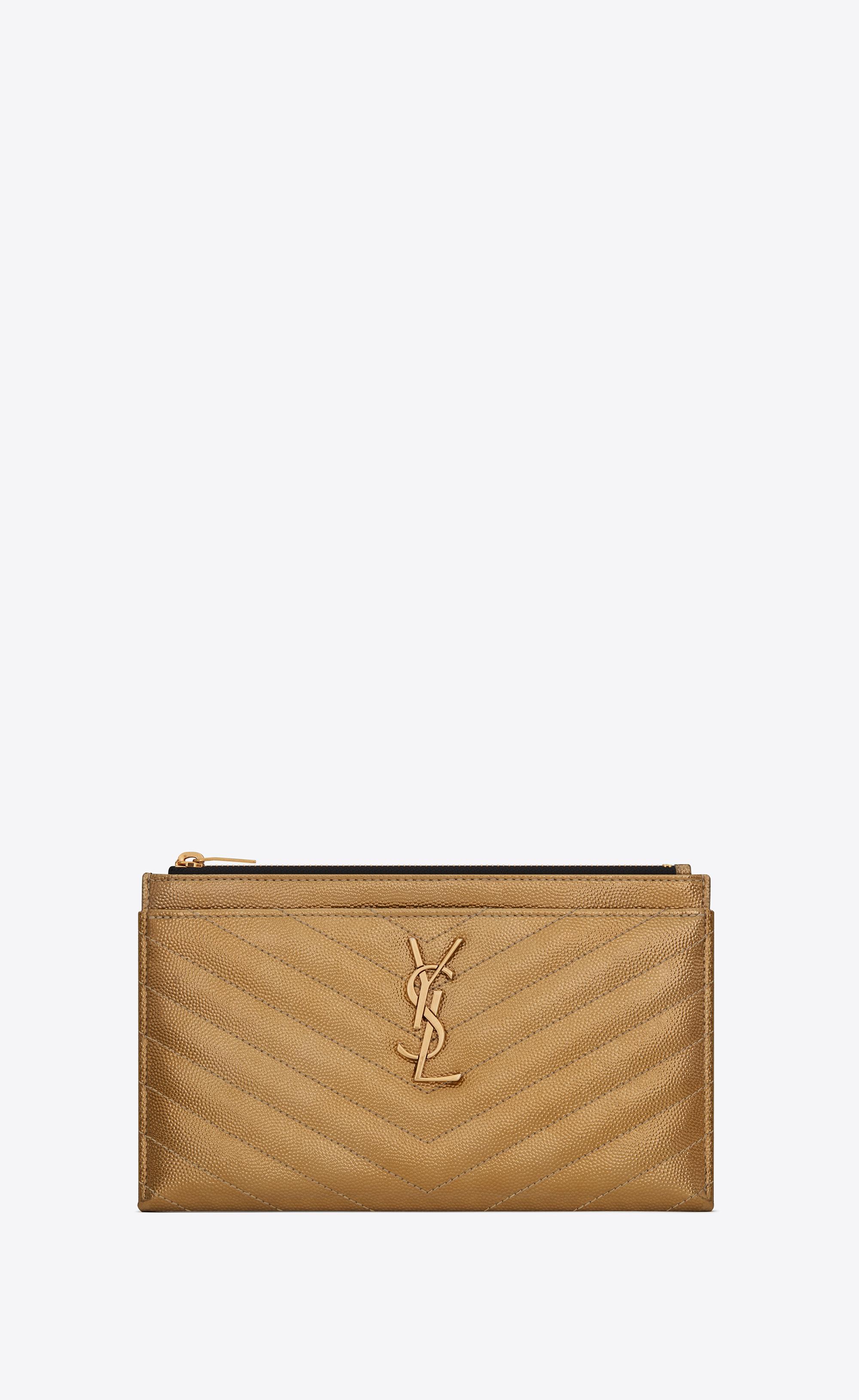 saint laurent monogram bill pouch
