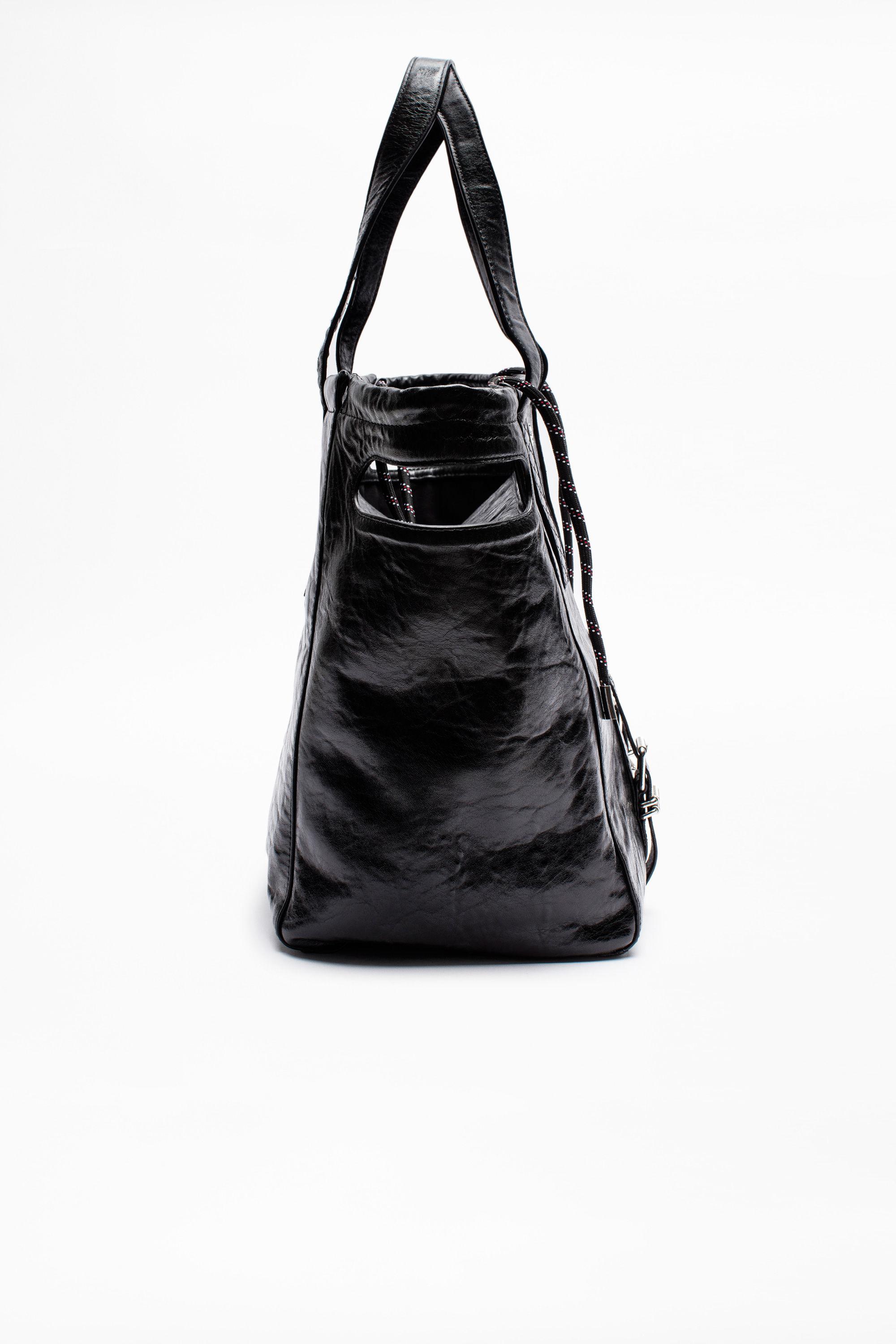 Zadig & Voltaire Leather Bianca Xl Bag in Black Lyst