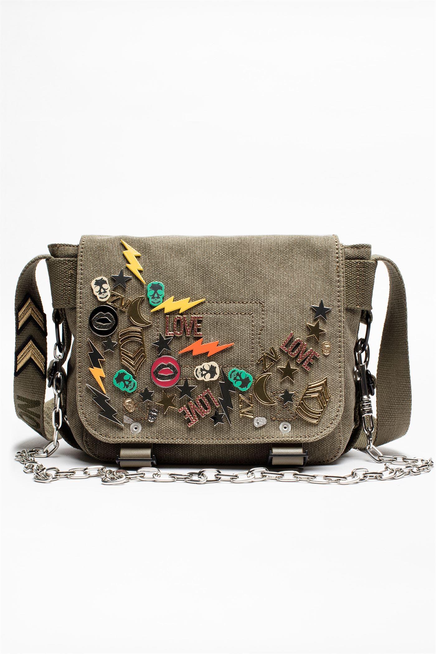 Zadig & Voltaire Readymade Xs Canvas Bag Lyst