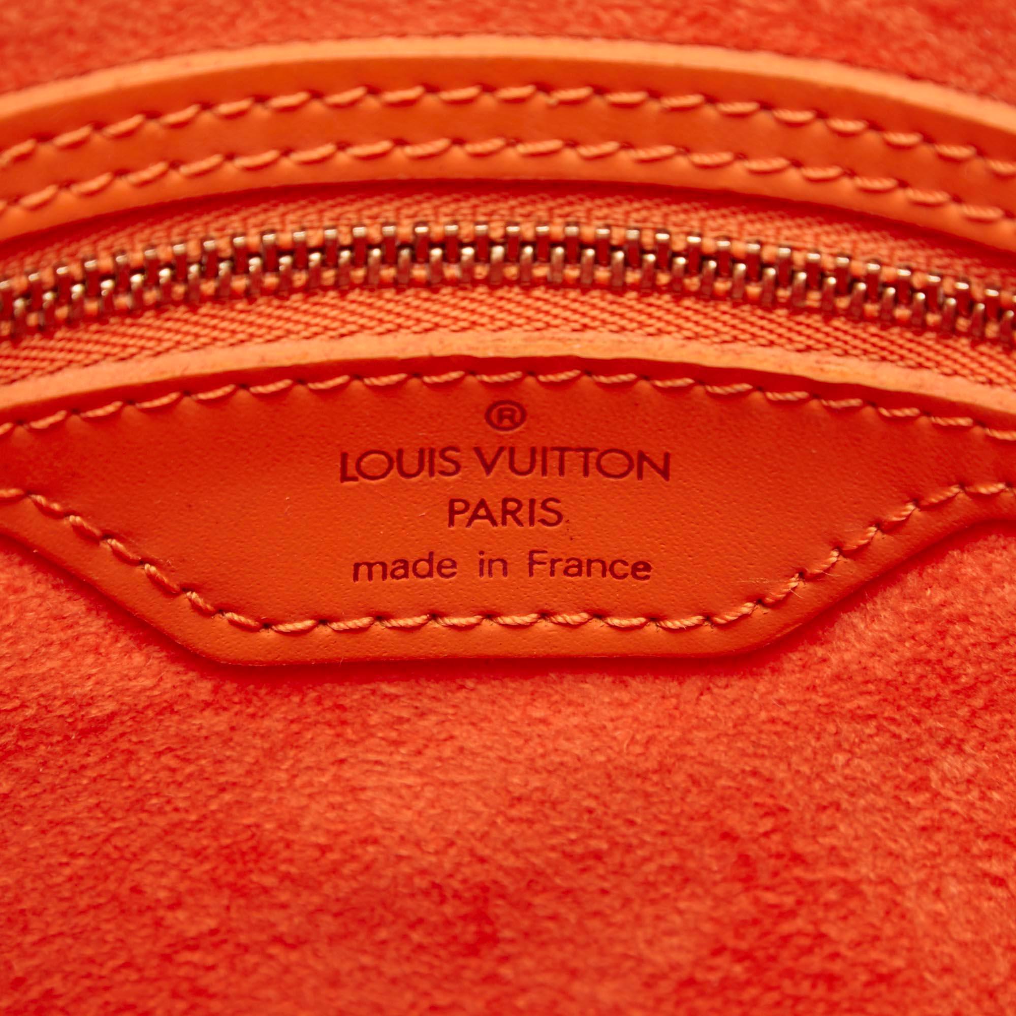 Louis Vuitton Leather Epi Bucket Pm in Orange - Lyst