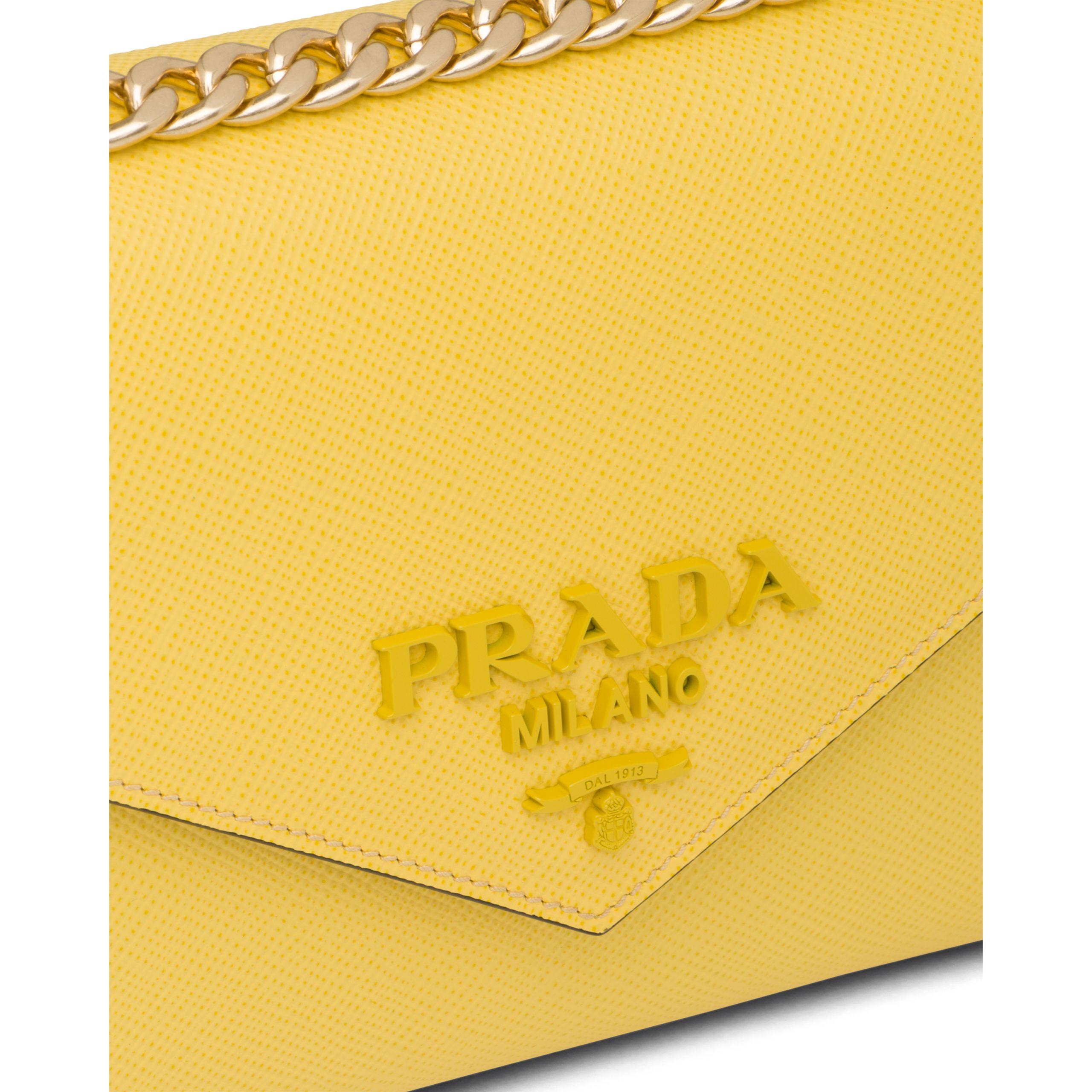 prada saffiano monochrome