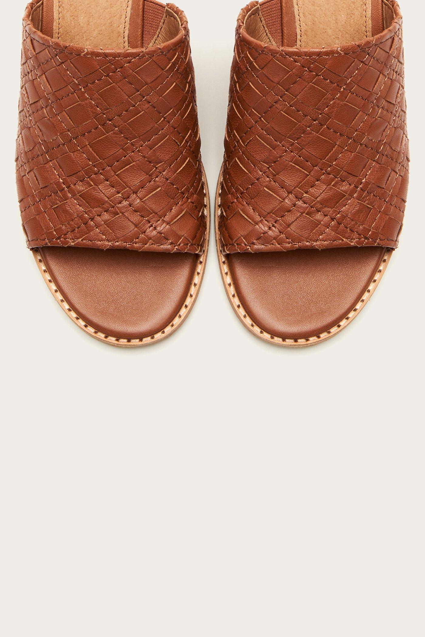 frye cindy woven mule