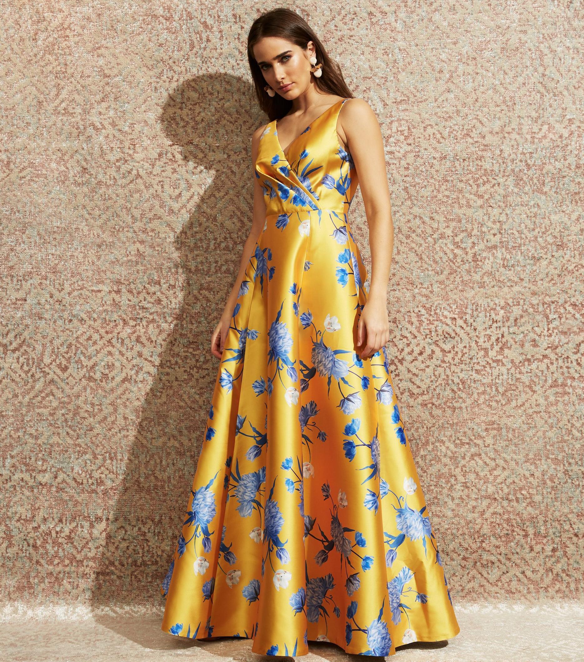 sachin and babi elisa gown