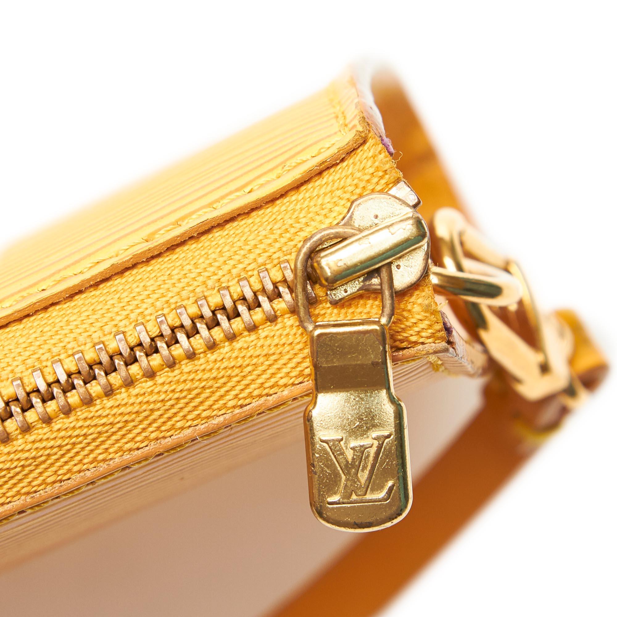 Louis Vuitton Epi Pochette Accessoires in Yellow - Lyst