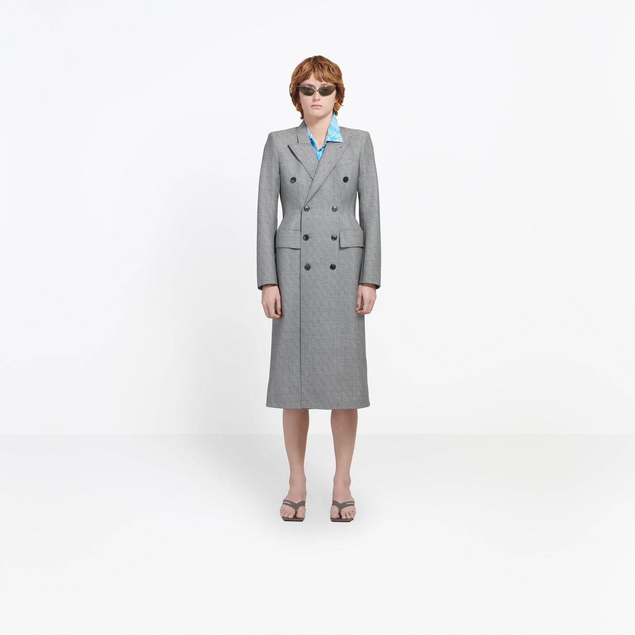 balenciaga hourglass blazer