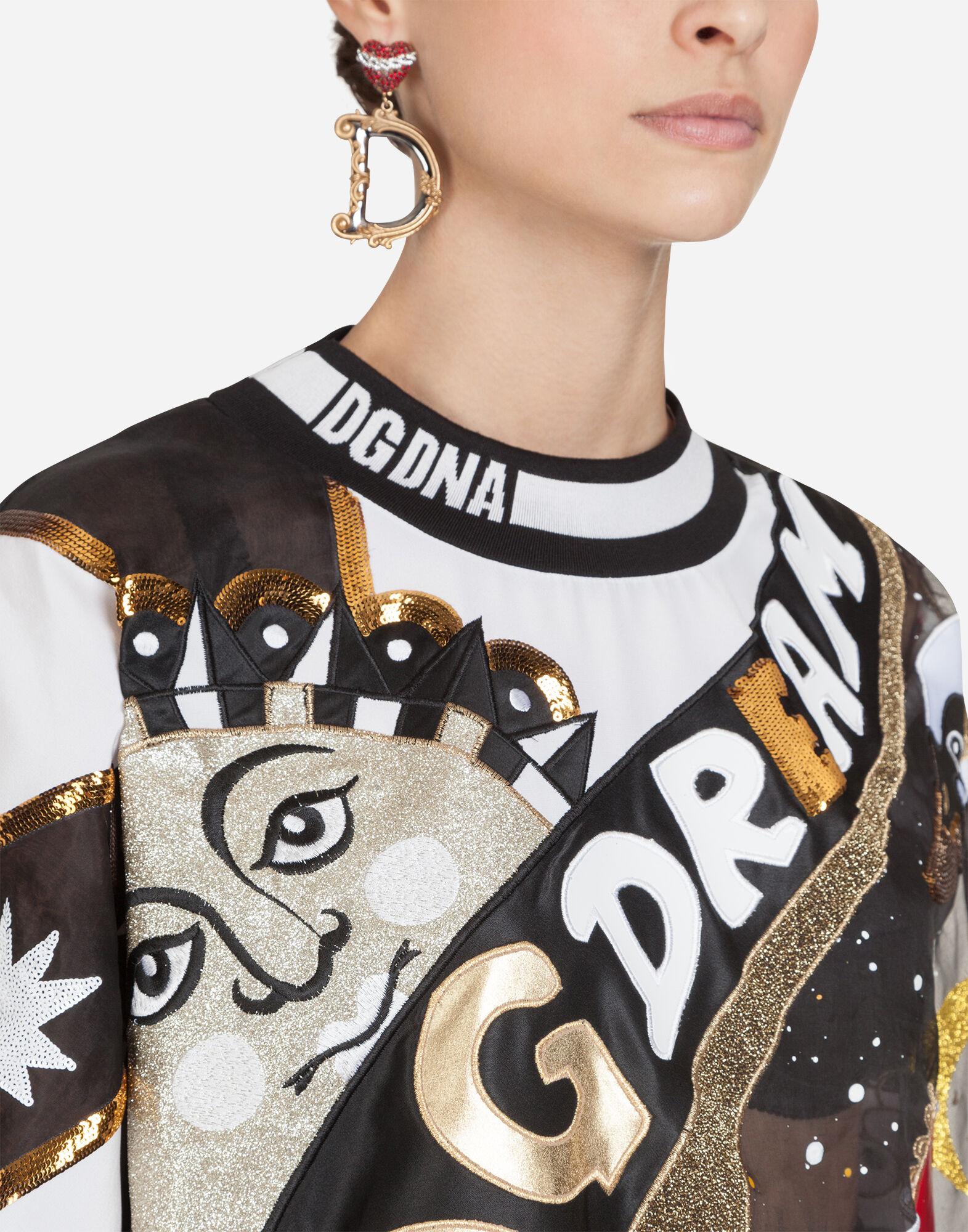 dolce gabbana sweatshirt womens