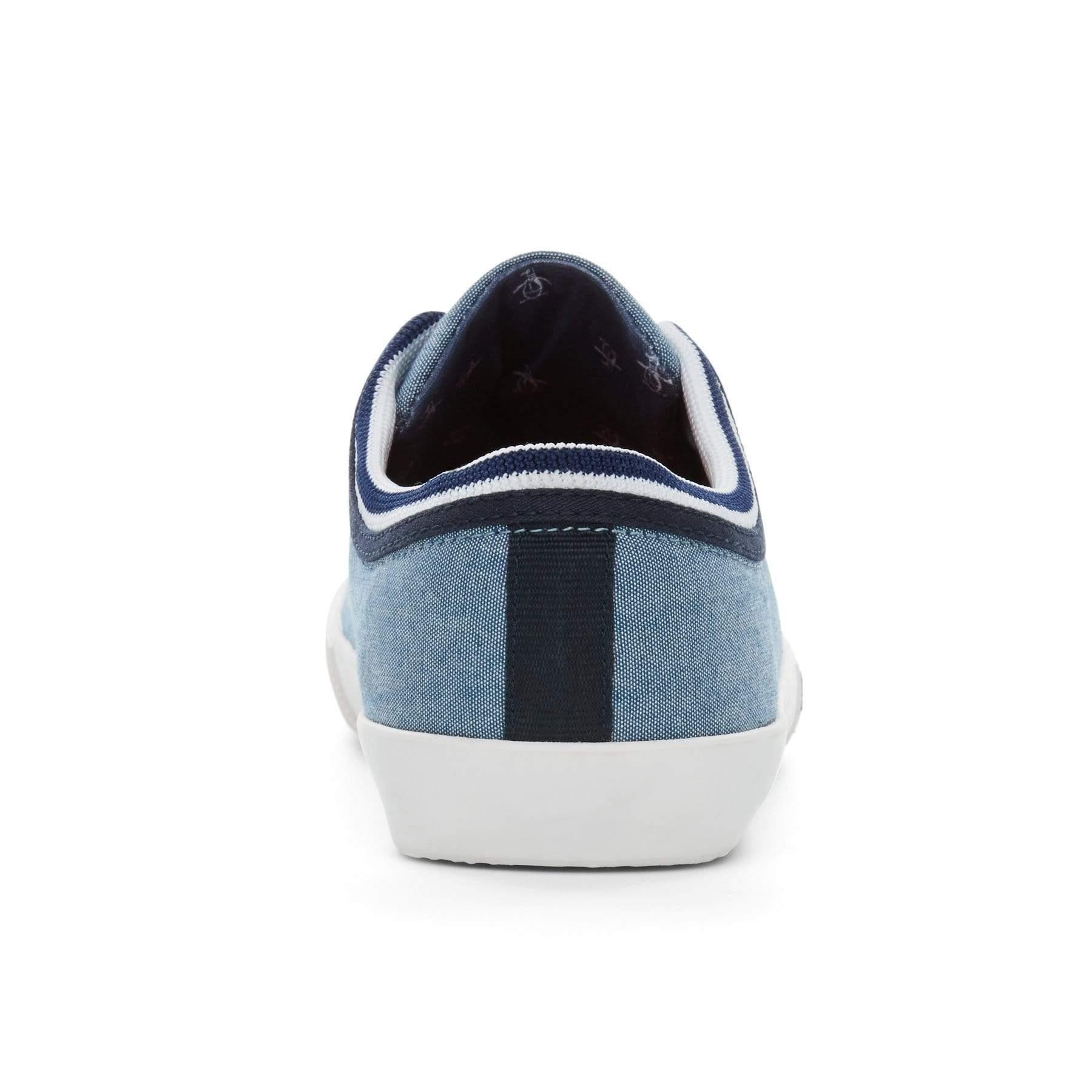 Original Penguin Damon OP100877M Mens Blue Canvas Lifestyle Sneakers Shoes
