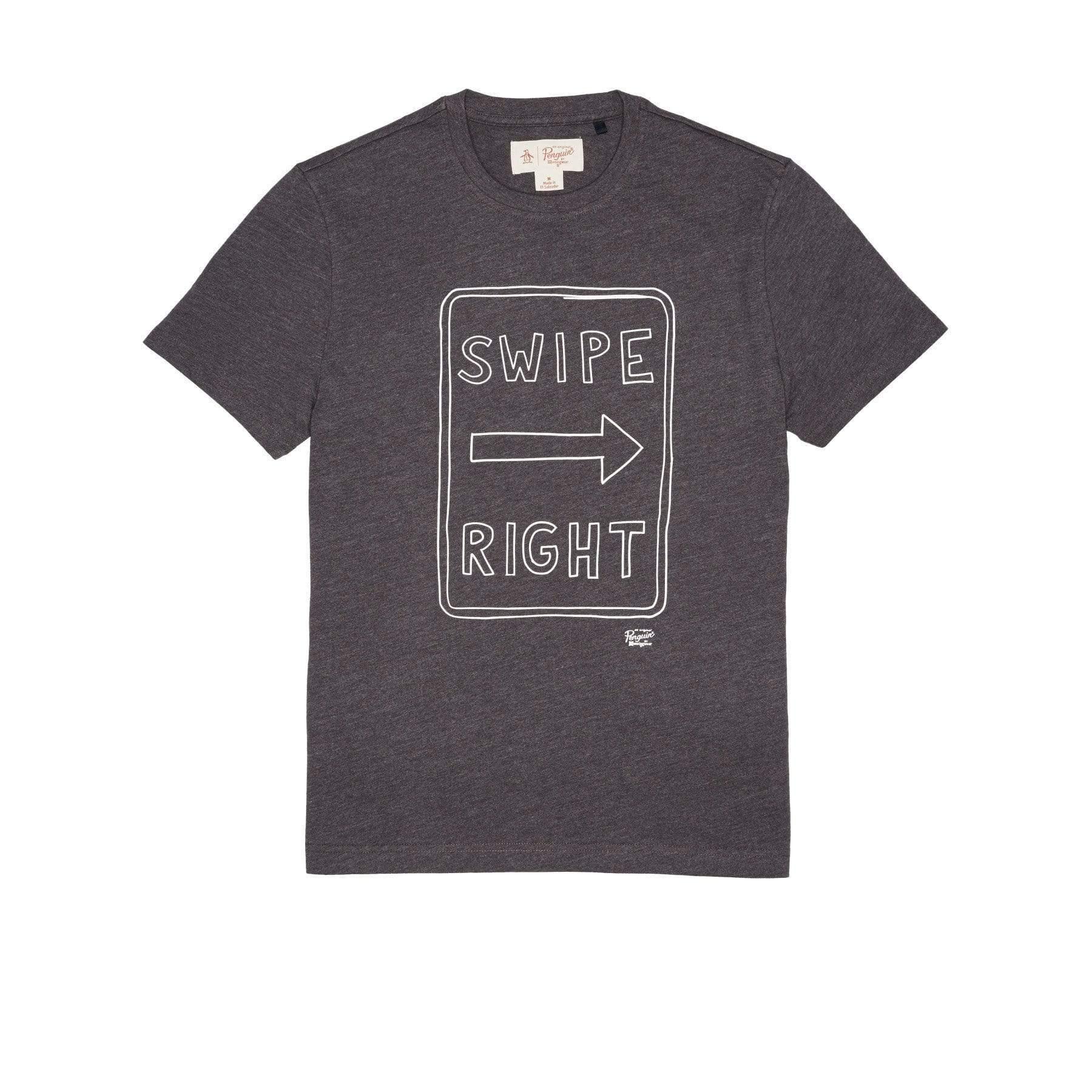 Original Penguin Mens Big and Tall Swipe Right Tee