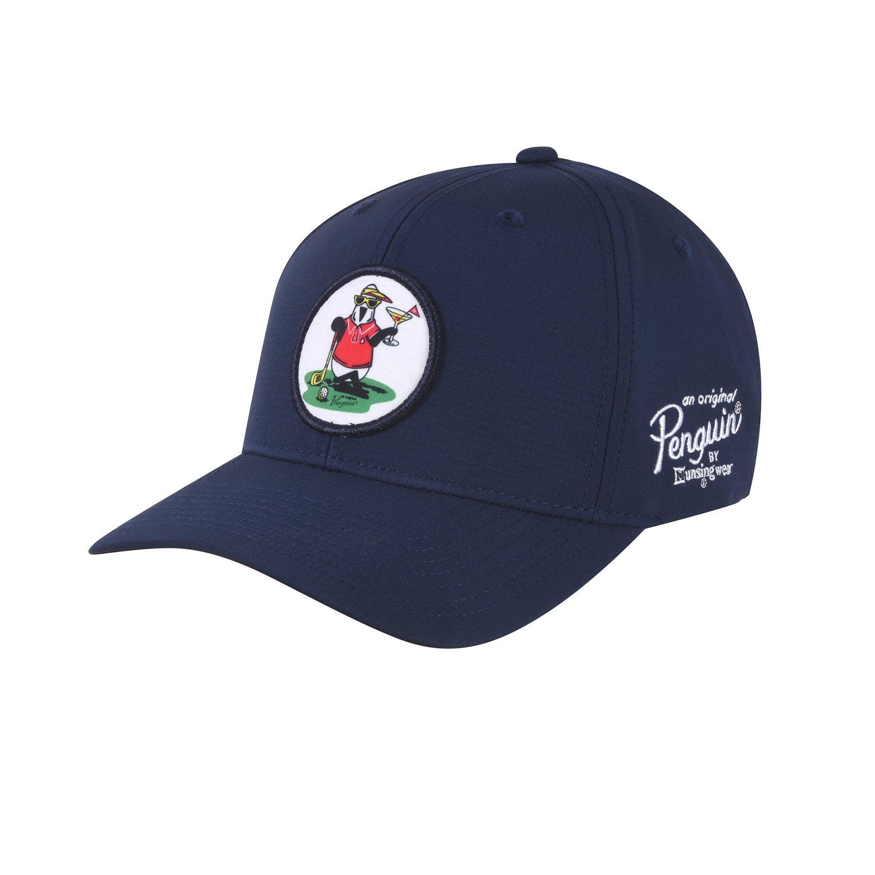 Original Penguin Martini Pete Golf Cap In Black Iris in Blue for Men