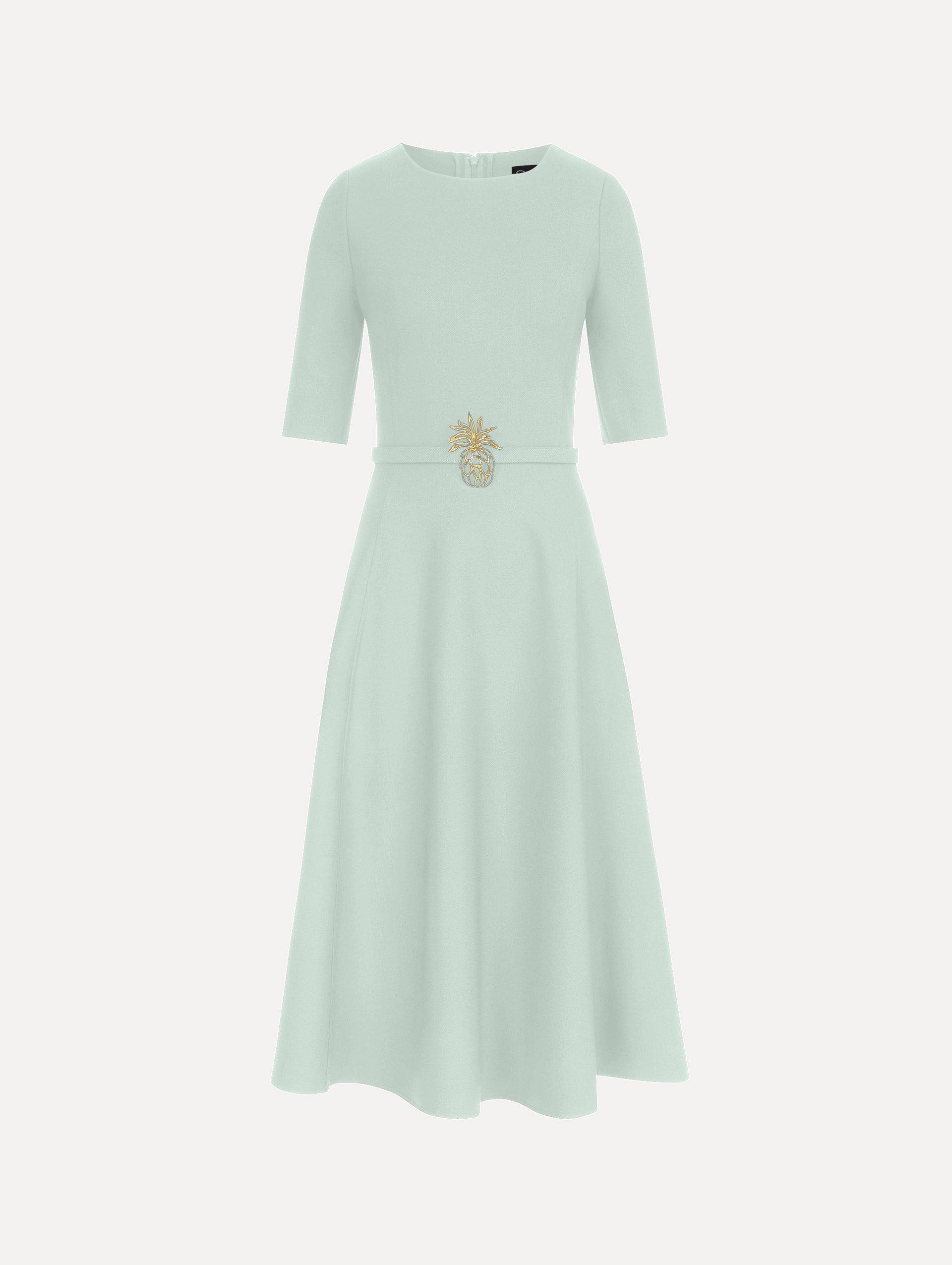 sachin and babi light blue dress Spring 2023