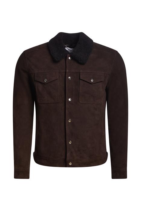 Reiss Miles-suede Jacket With S 