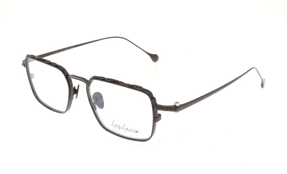 Occhiali Da Sole Rotondi Yohji Yamamoto YY5010 003 &ndash; Uomo &ndash; Nero/Marrone &ndash; Usati